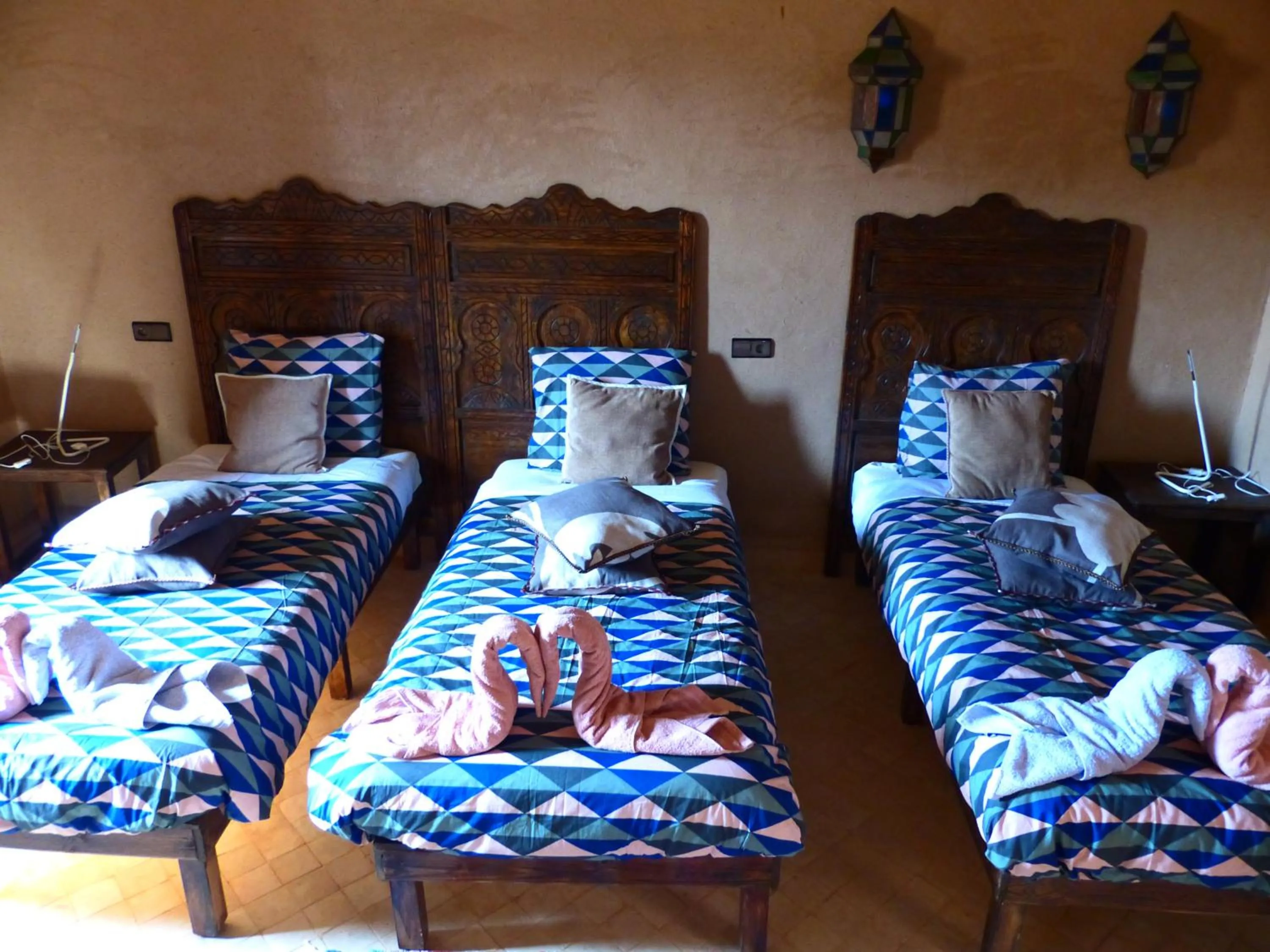 Bedroom, Bed in Riad Caravasar