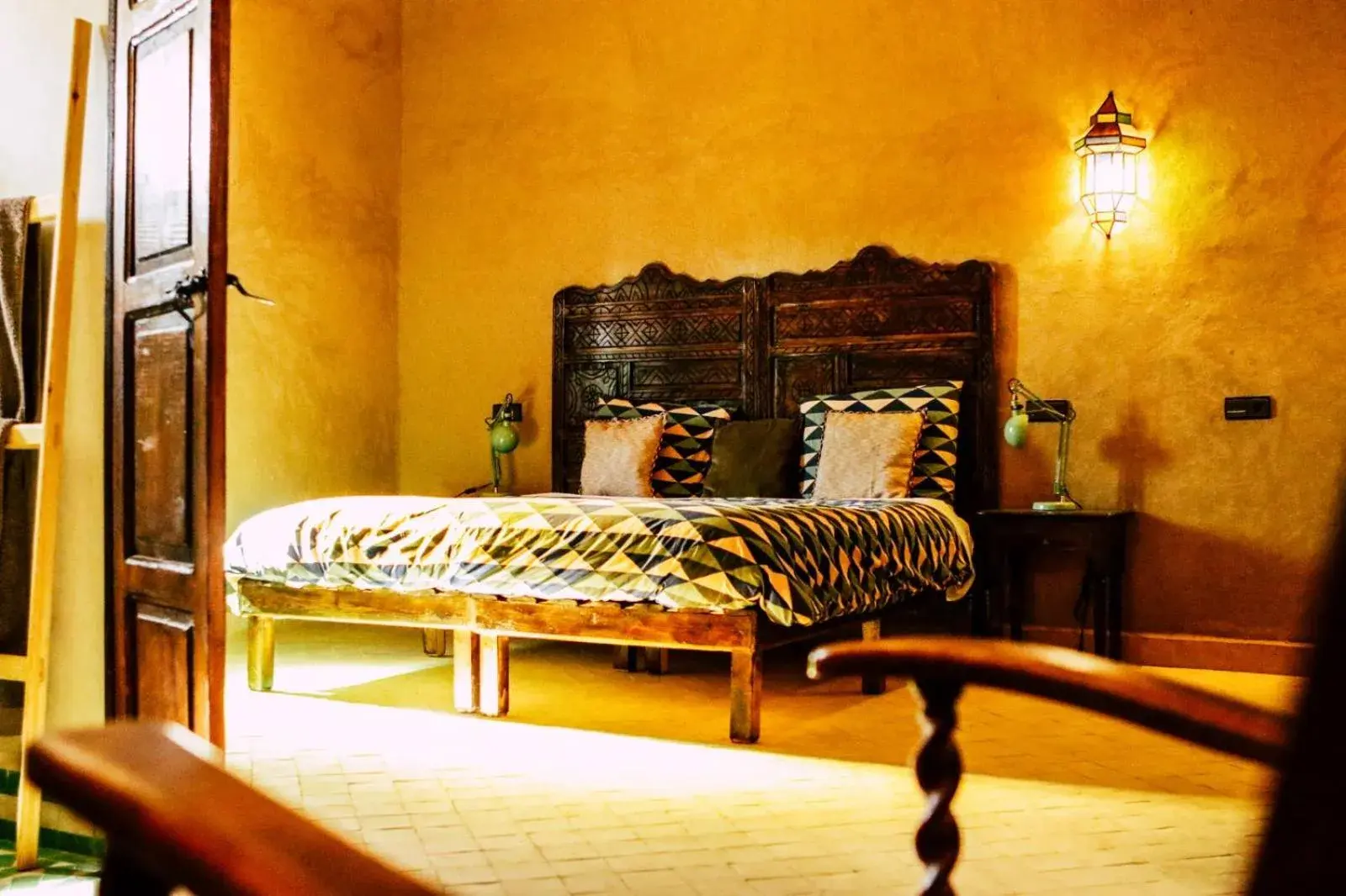 Comfort Triple Room - single occupancy in Riad Caravasar Comfort Triple Room - single occupancy in Riad Caravasar