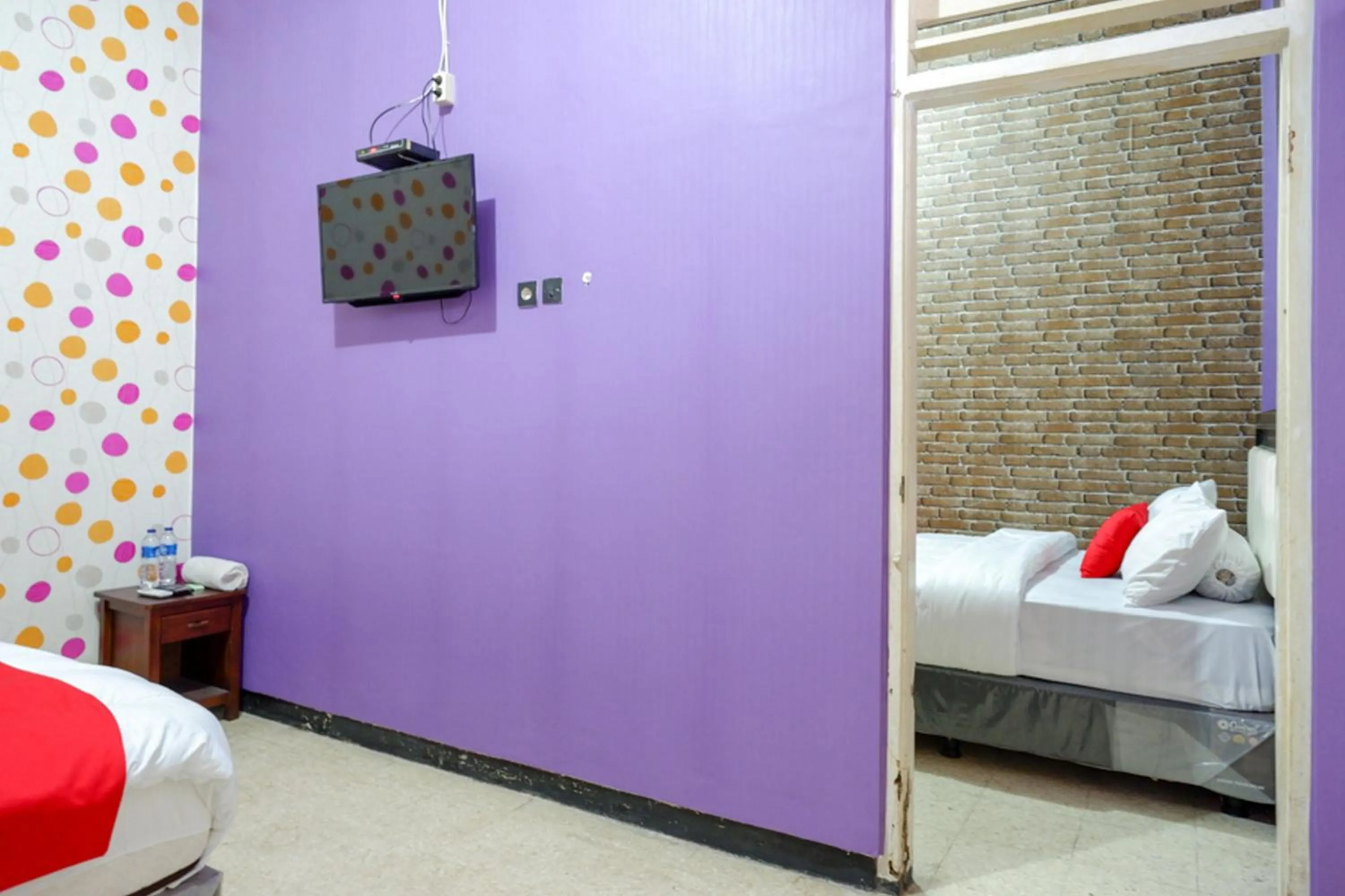 Bedroom, Bed in RedDoorz near Stasiun Kebumen