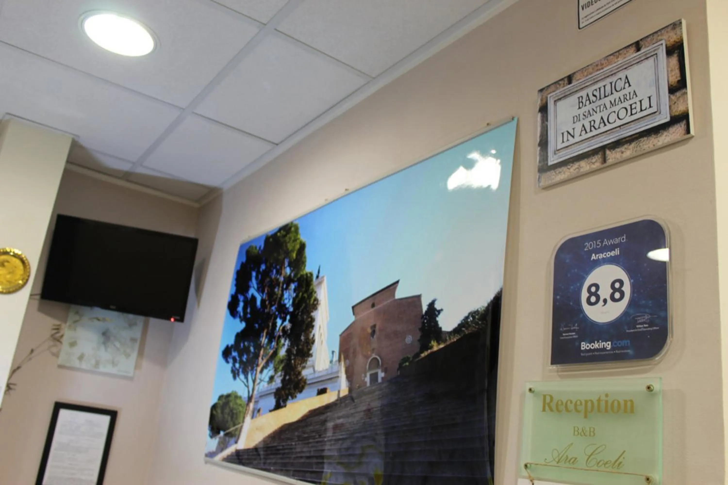 Lobby or reception in Aracoeli