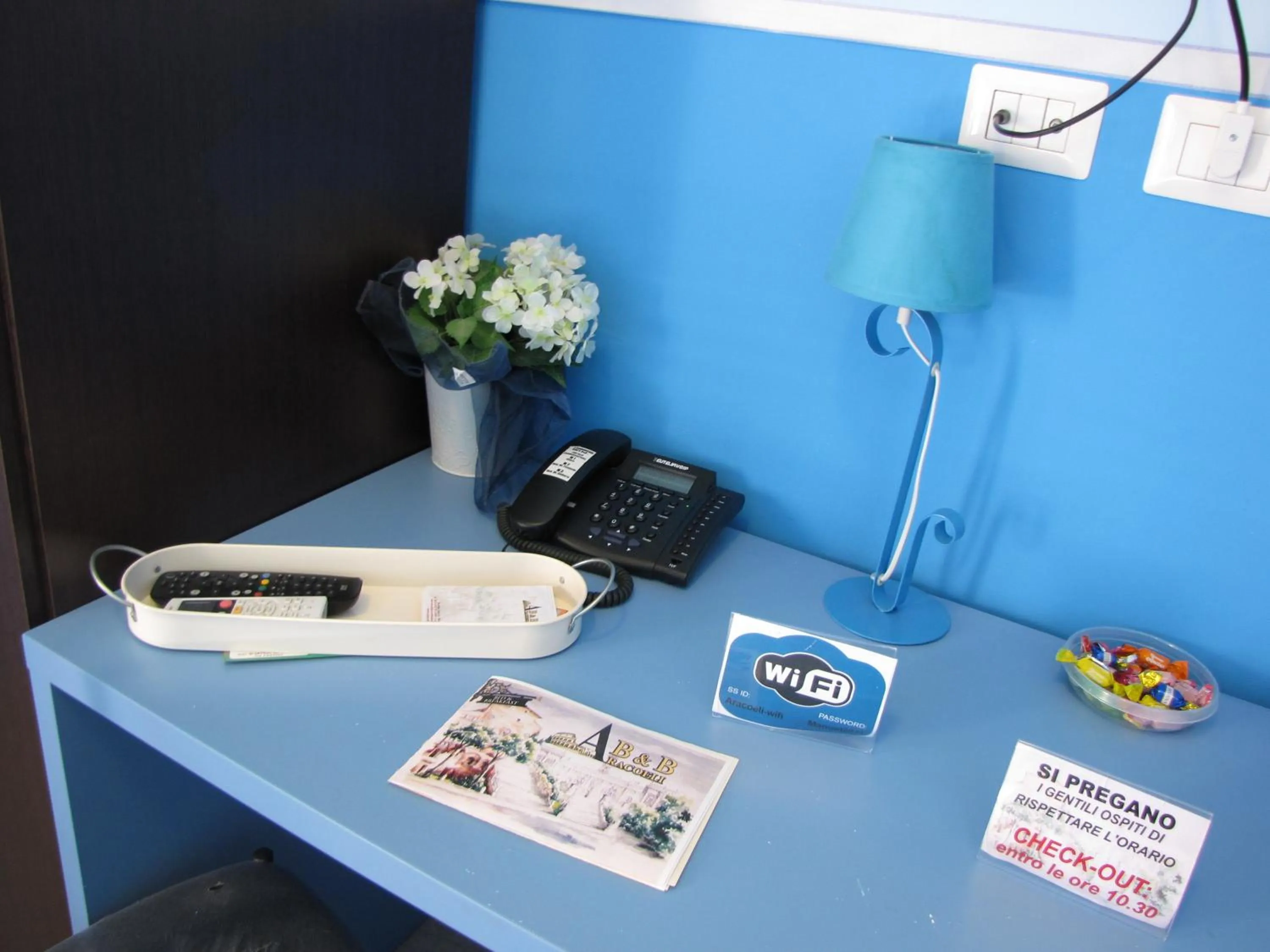 Seating area in Aracoeli