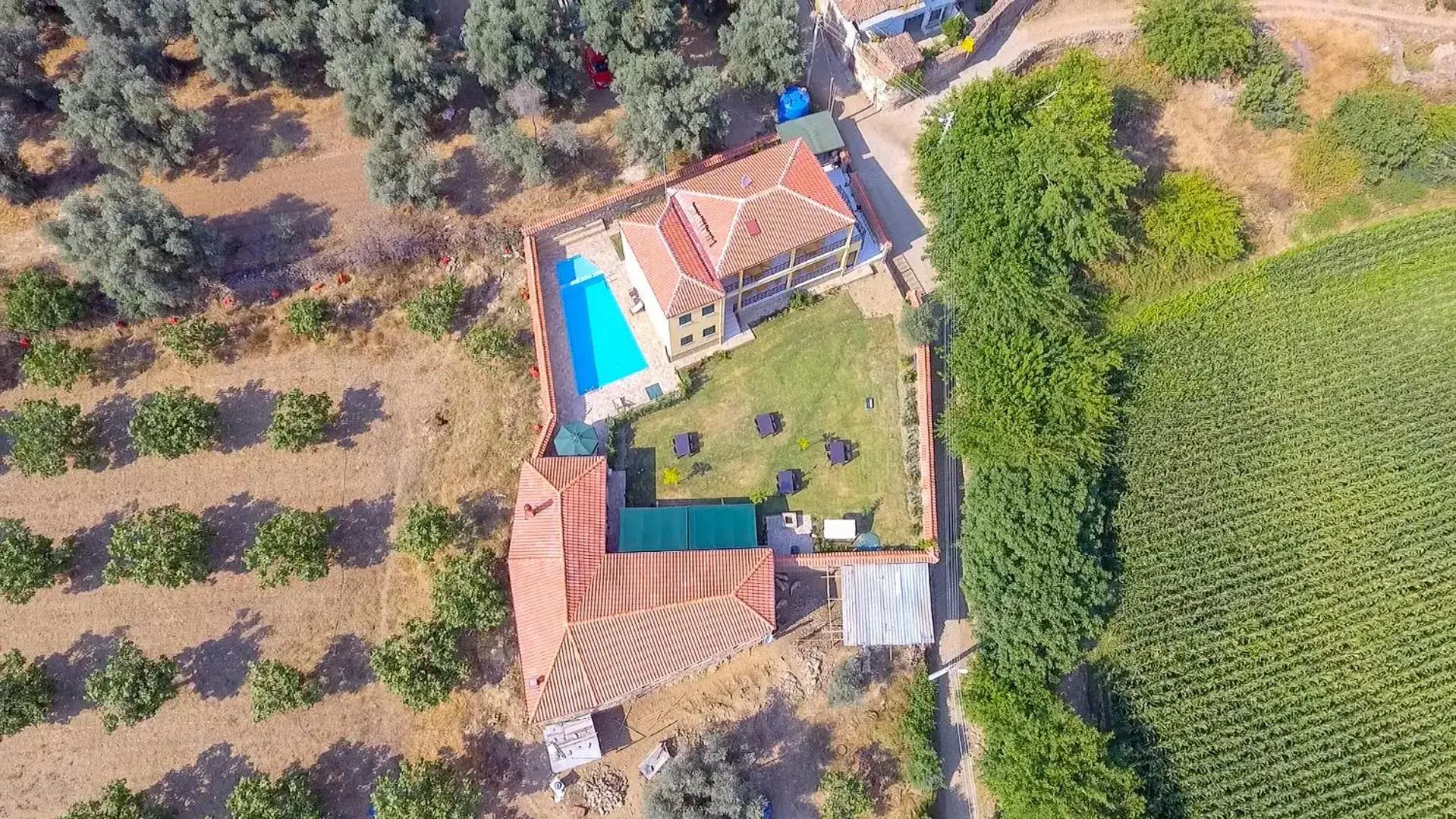 Bird's eye view in Birgi Rukim Otel Bird's eye view in Birgi Rukim Otel