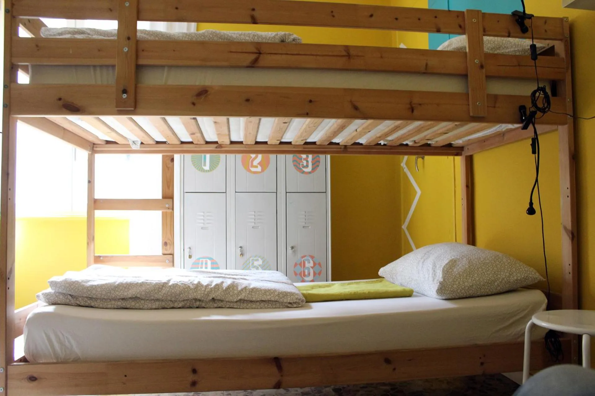 bunk bed, Bed in Bamboo Eco Hostel