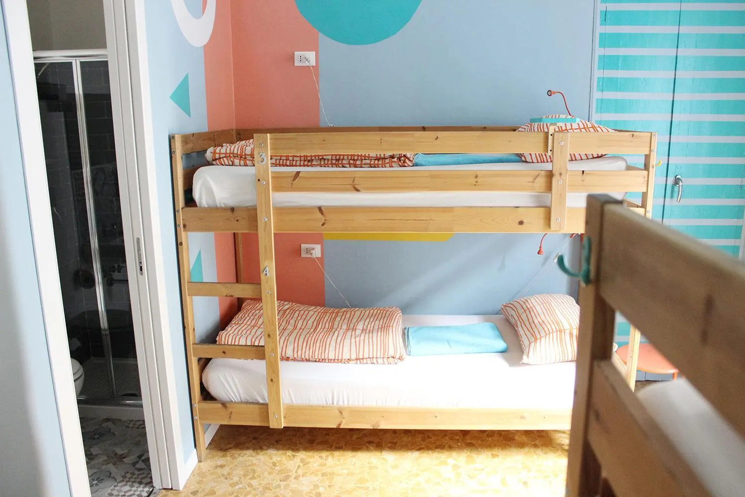 bunk bed, Bed in Bamboo Eco Hostel