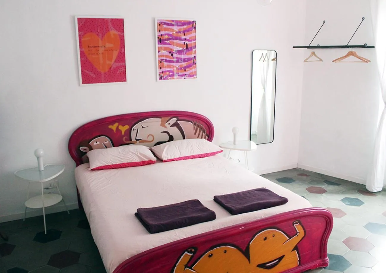 Bedroom, Bed in Bamboo Eco Hostel