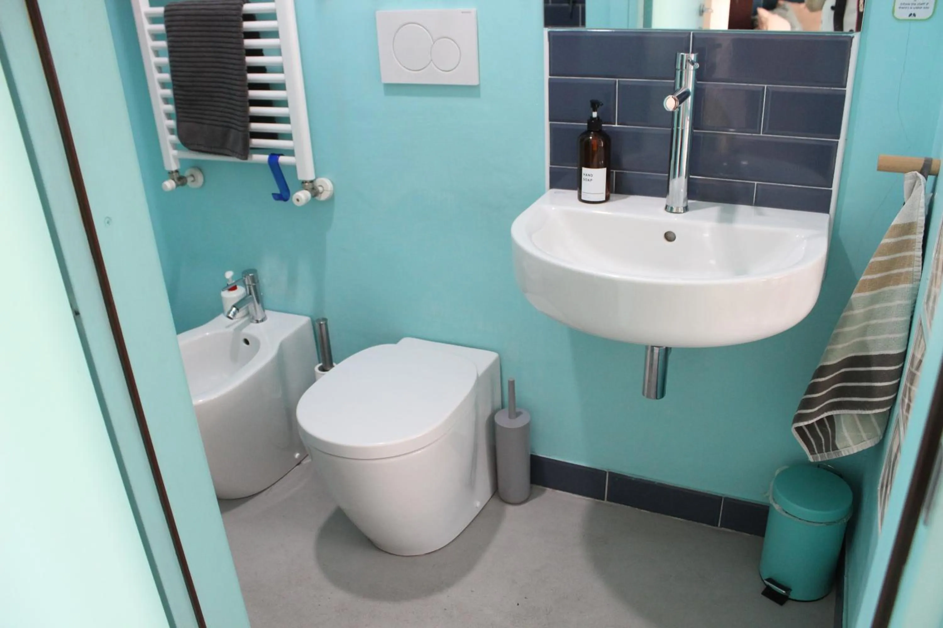 Bathroom in Bamboo Eco Hostel