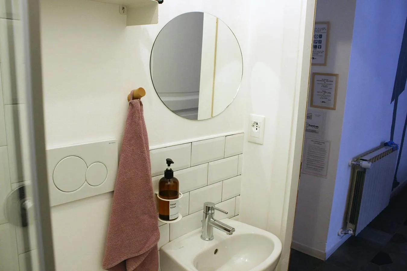 Bathroom in Bamboo Eco Hostel
