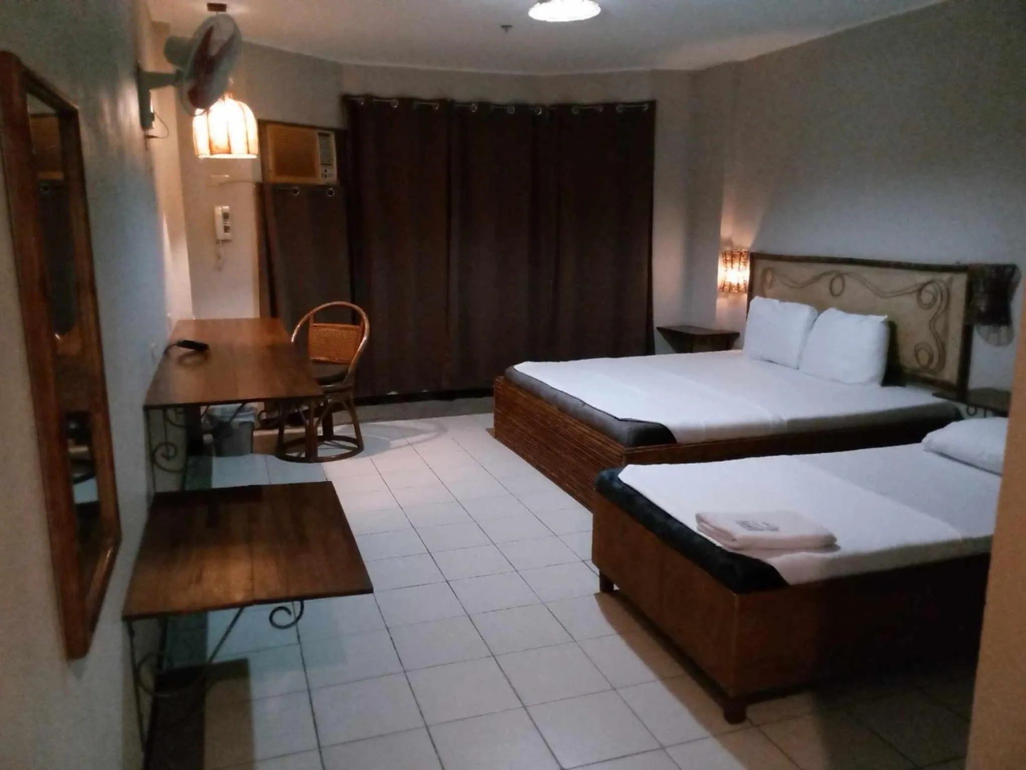 Bed in Alfonso Hotel