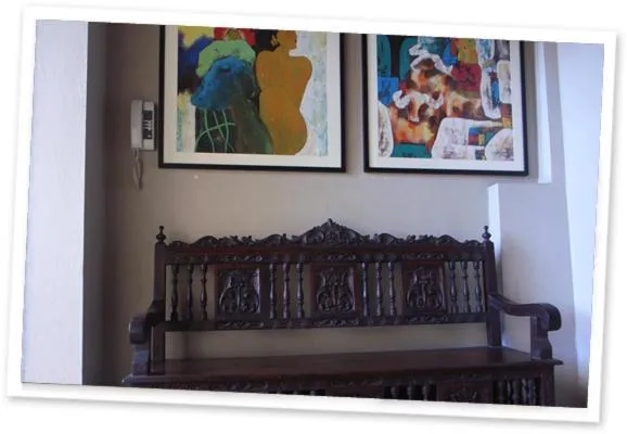 Decorative detail in Alfonso Hotel