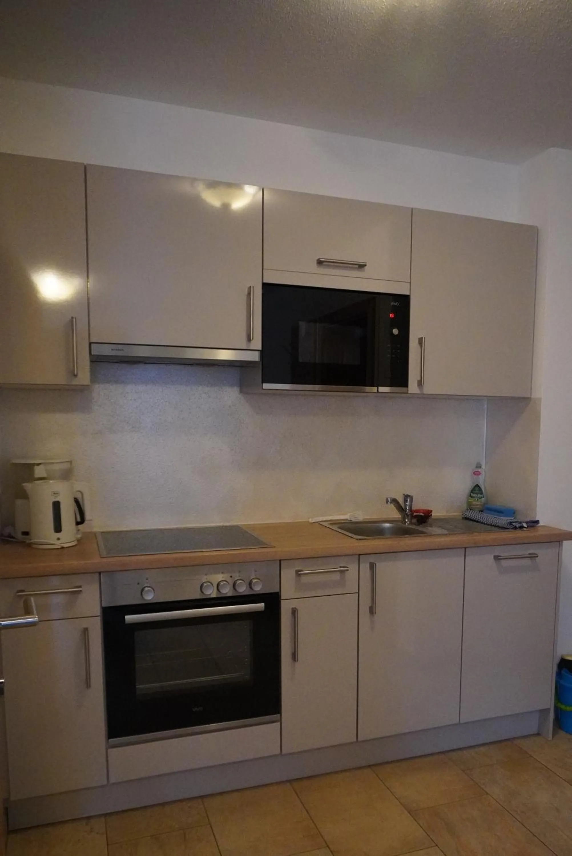 Kitchen or kitchenette in Appartements Fritzhof