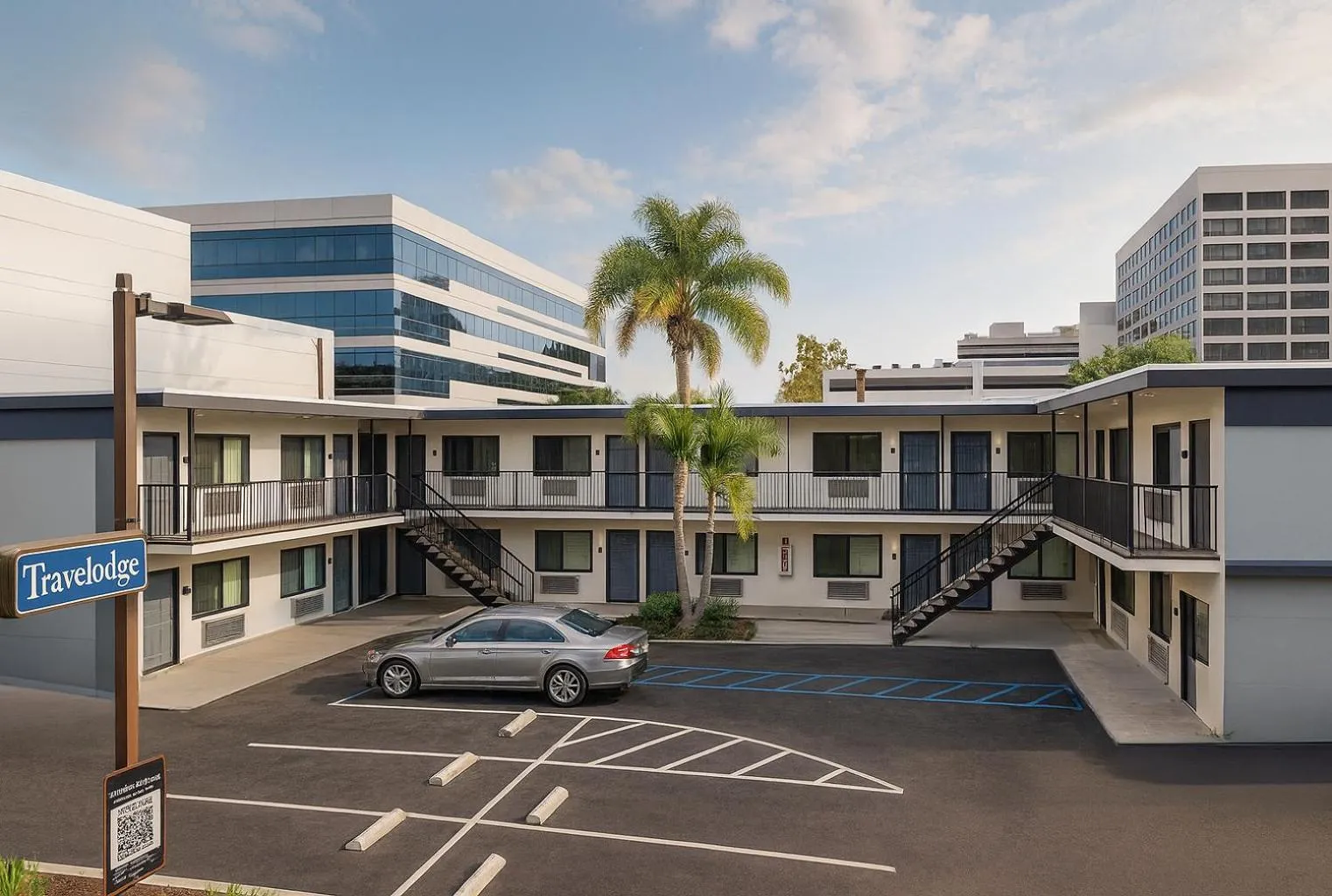 Property building in Travelodge by Wyndham LAX