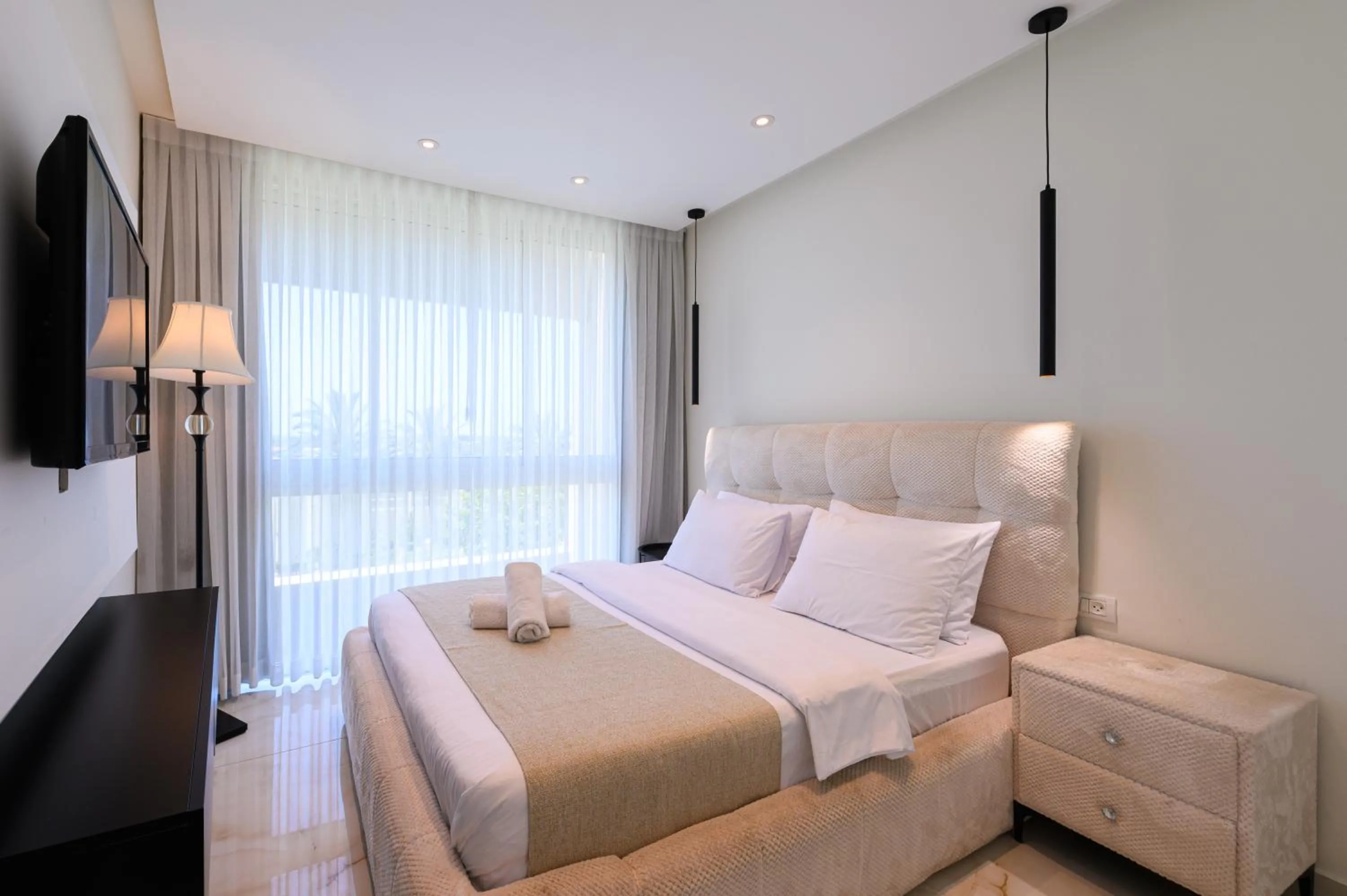 Bed in Royal Suite Caesarea