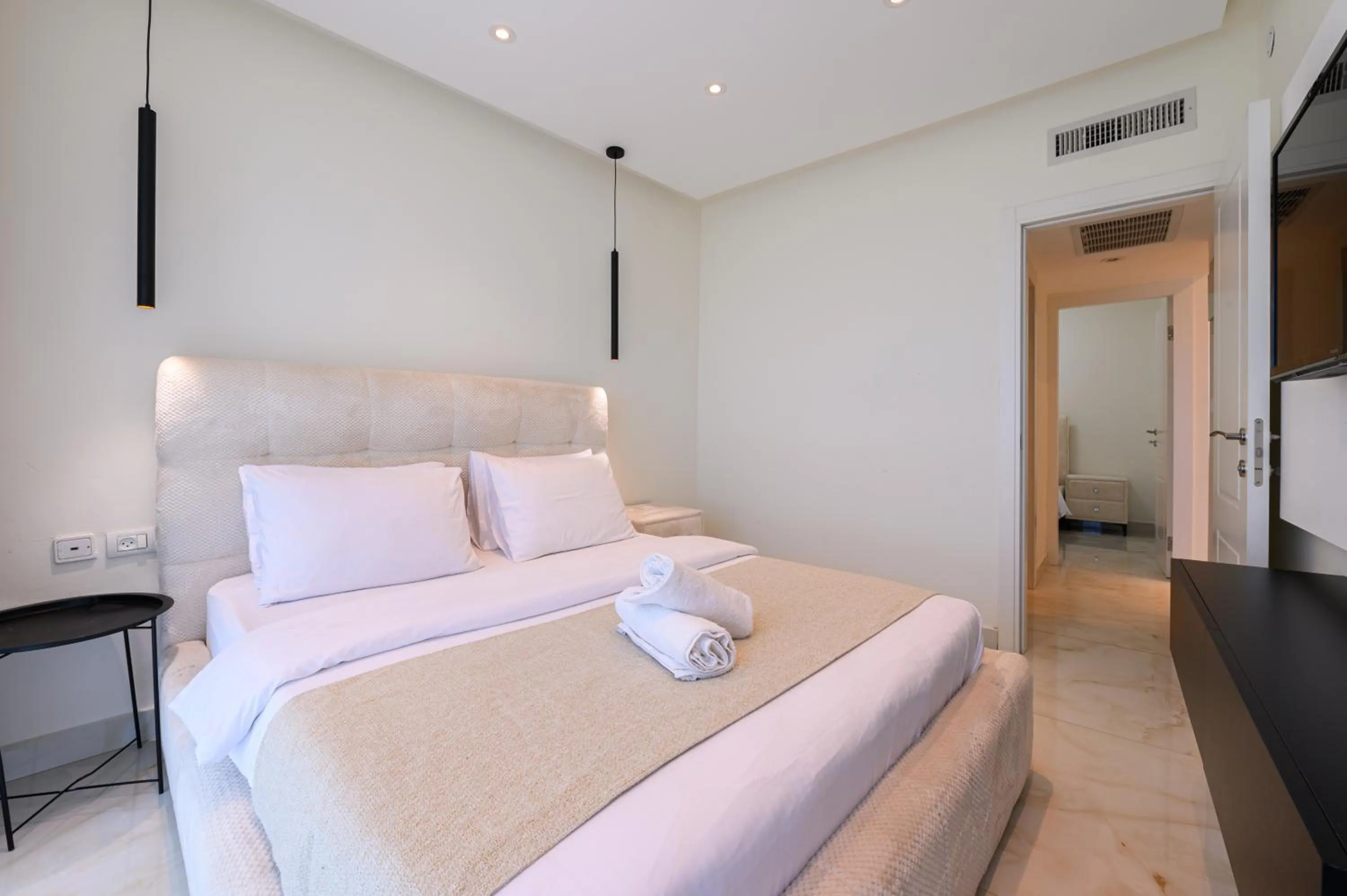 Bed in Royal Suite Caesarea