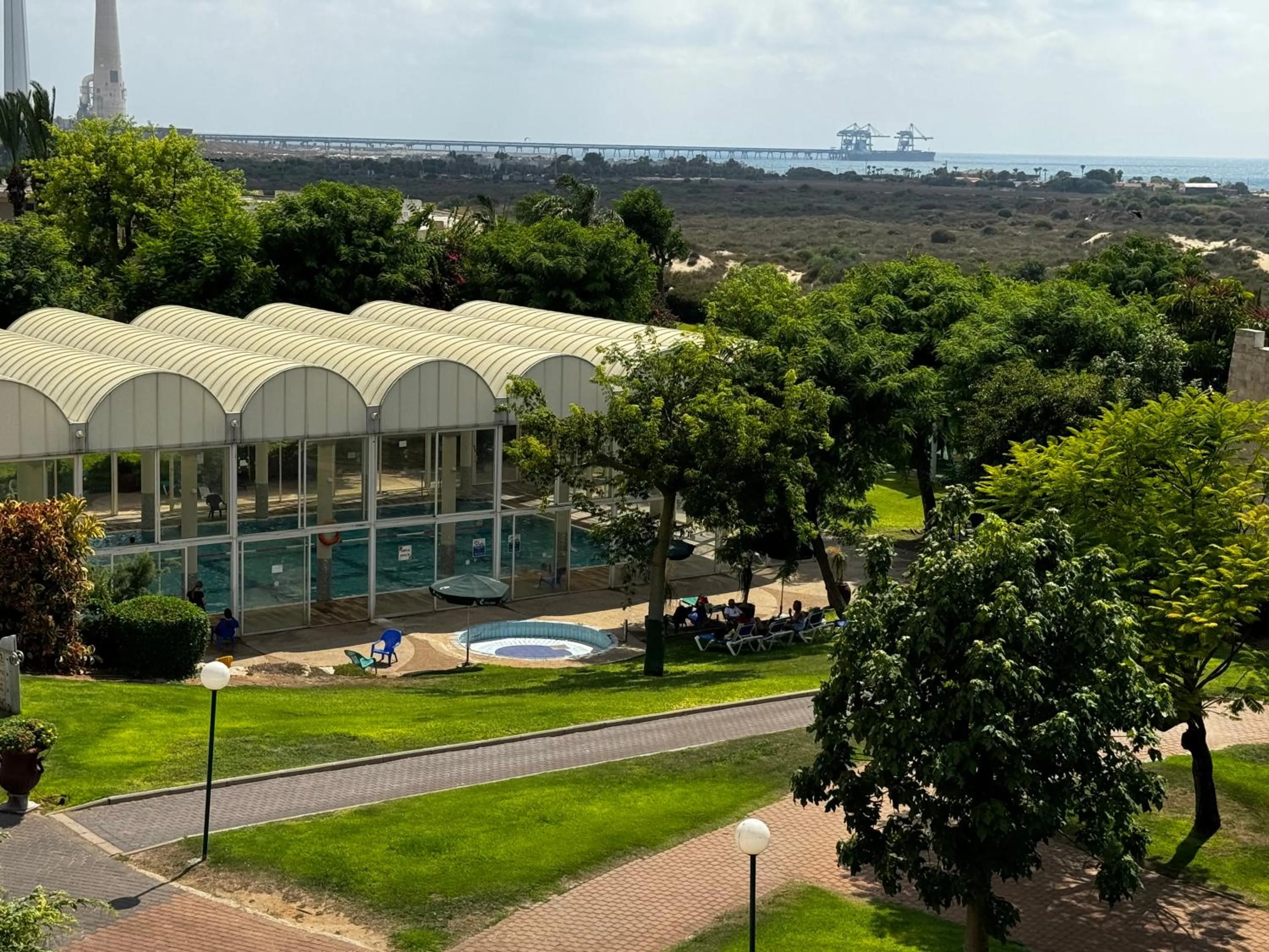 Natural landscape in Royal Suite Caesarea