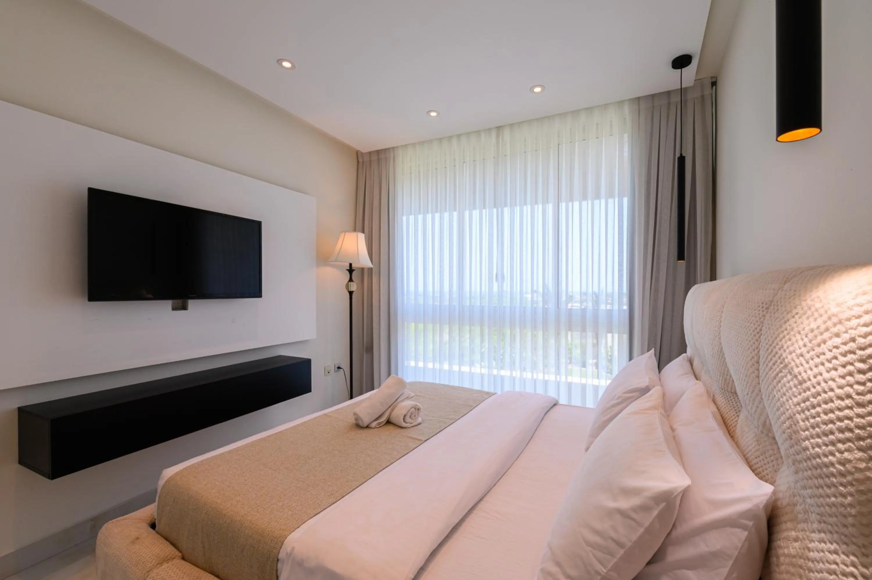 Bed in Royal Suite Caesarea
