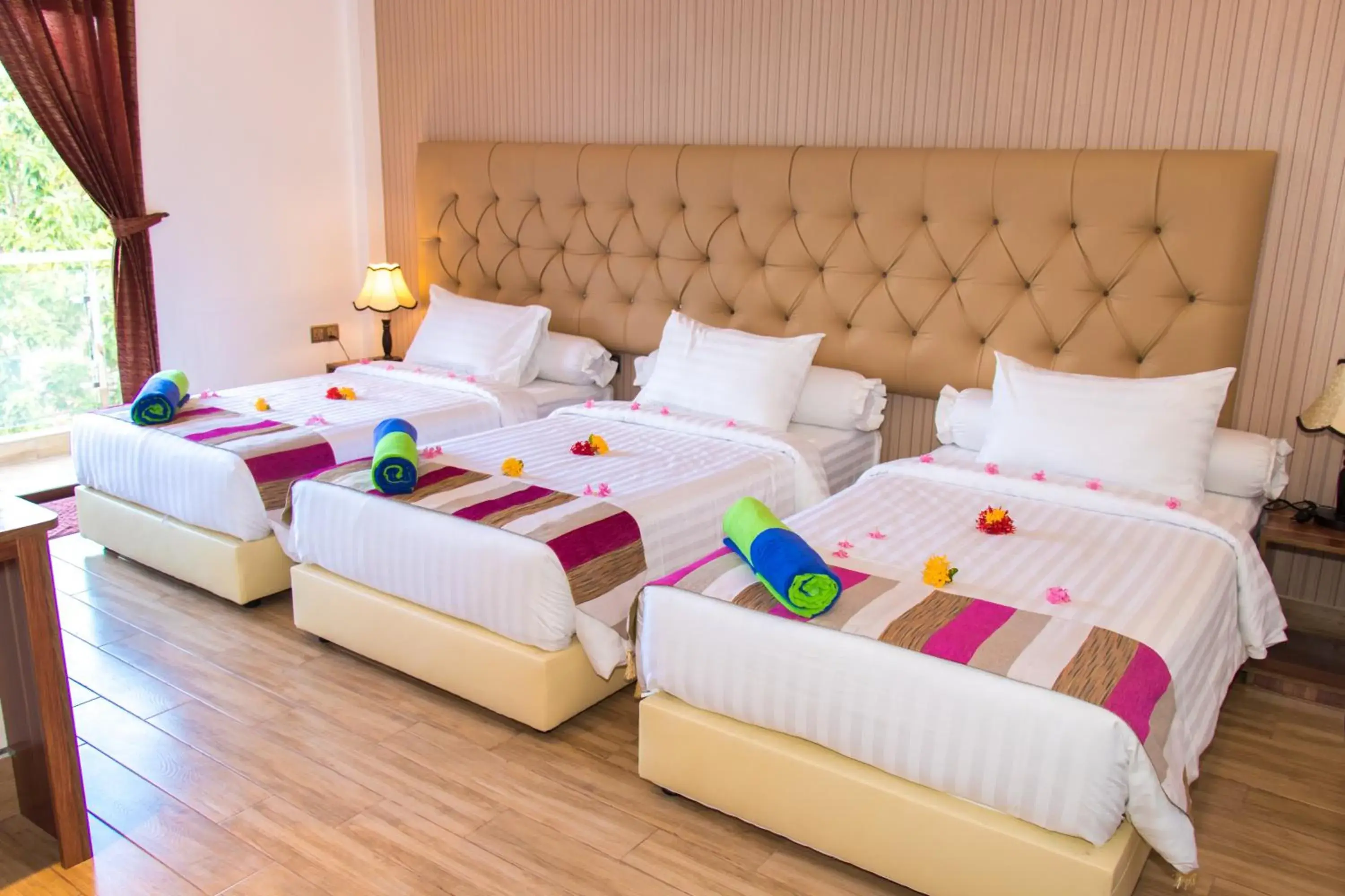 Bed in Rosy Villa Hotel Bed in Rosy Villa Hotel