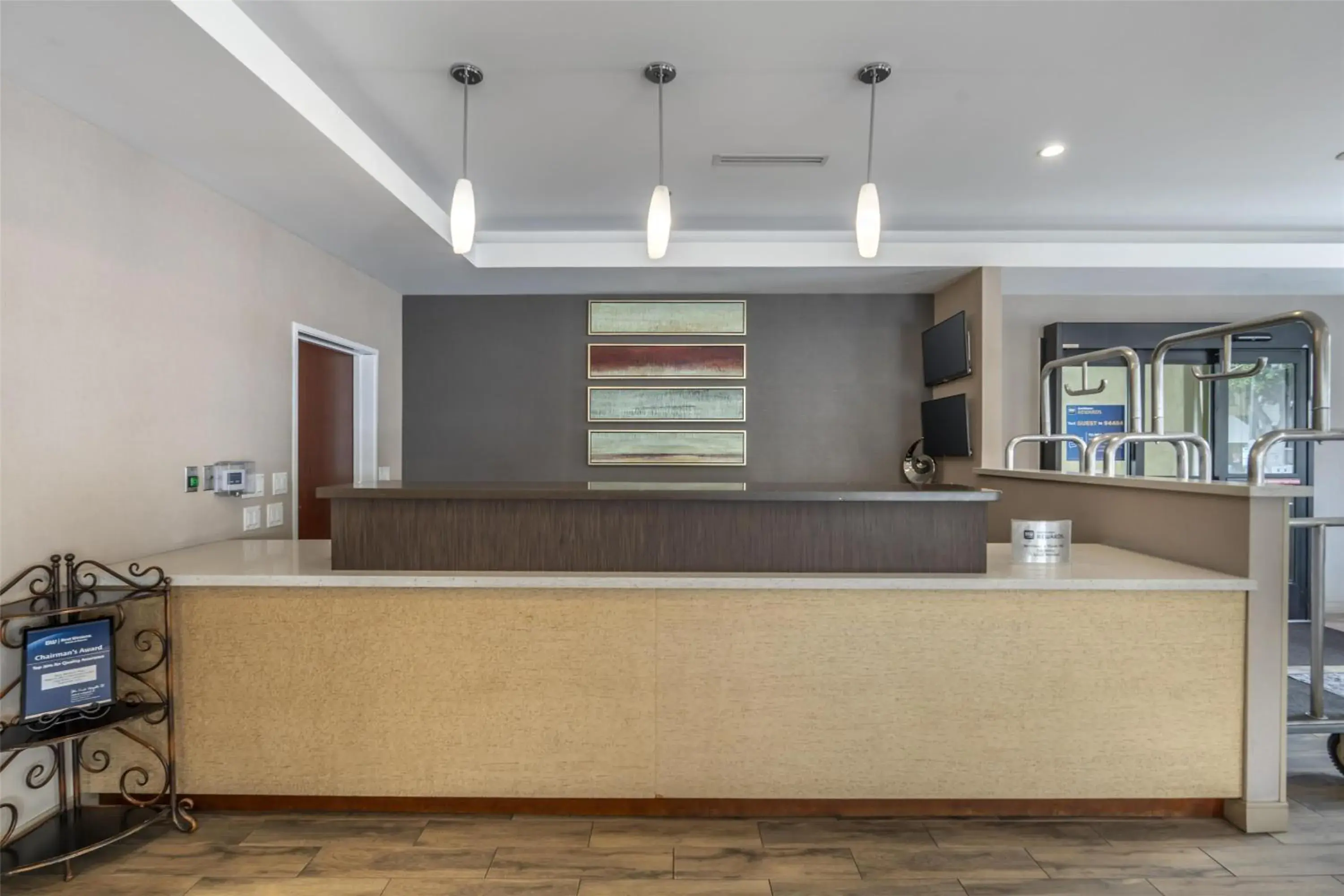 Lobby or reception in Best Western Plus Hotel at the Convention Center Lobby or reception in Best Western Plus Hotel at the Convention Center