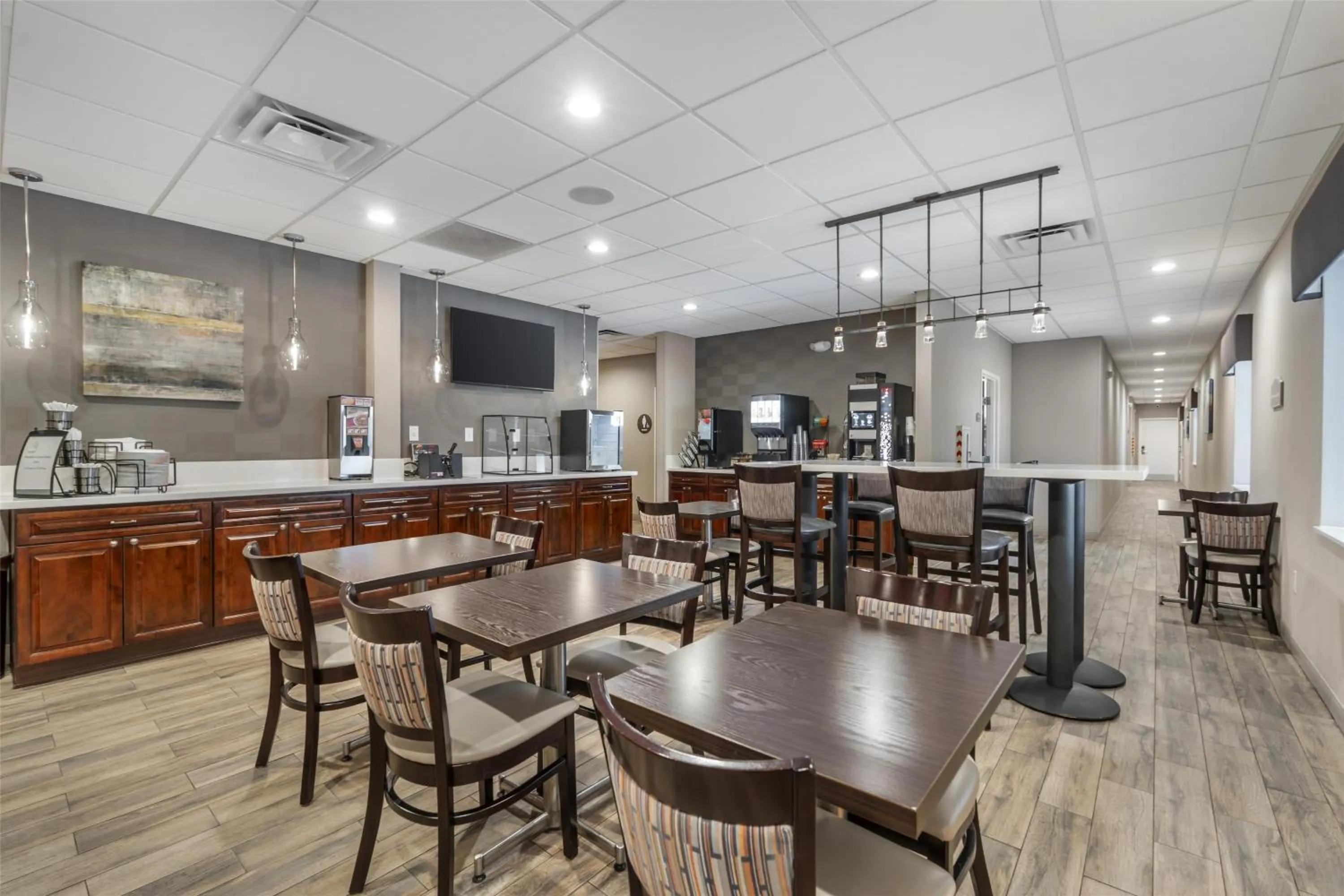 Breakfast in Best Western Plus Hotel at the Convention Center