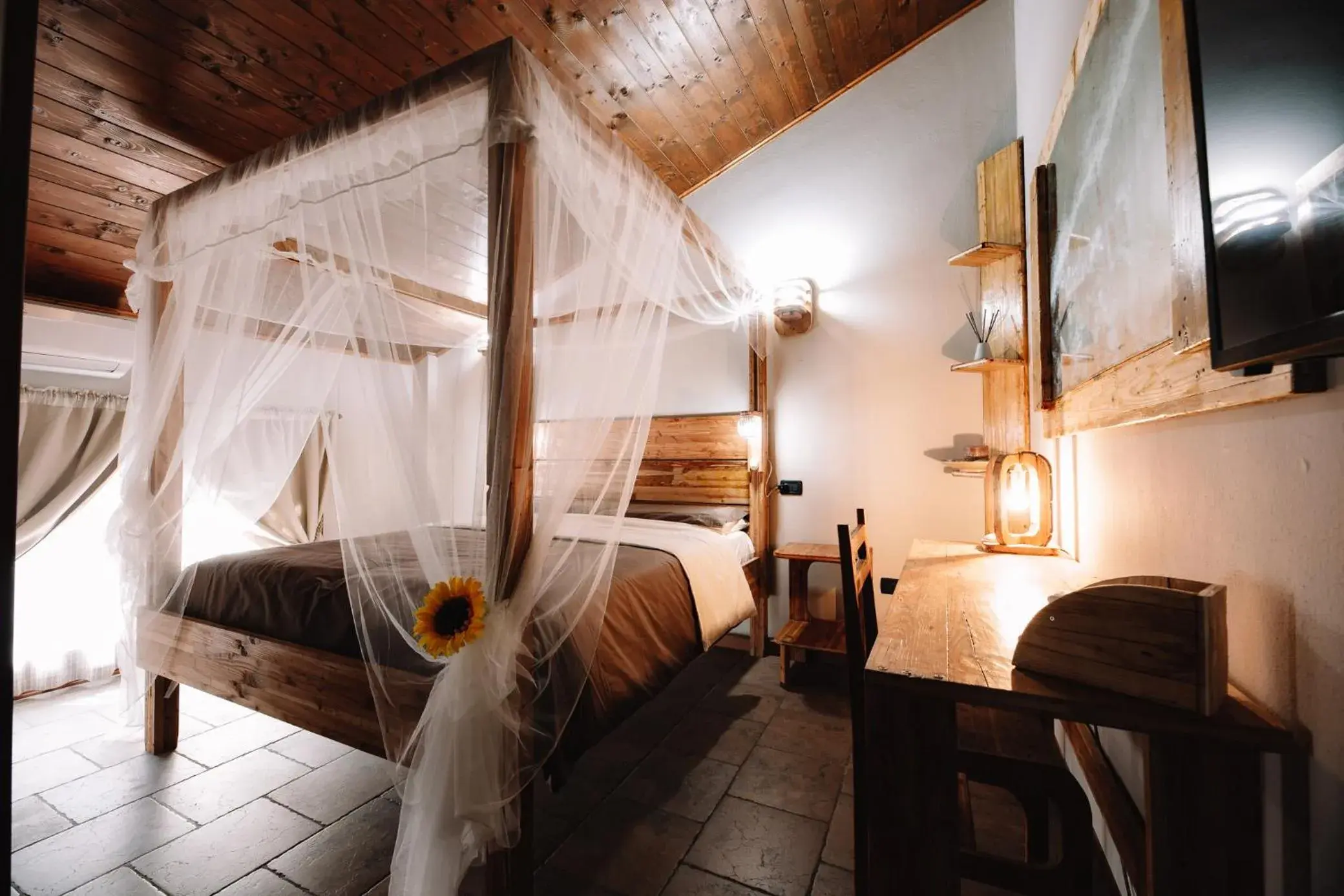 Double Room with Private Bathroom - single occupancy in Agriturismo la Bicocca Double Room with Private Bathroom - single occupancy in Agriturismo la Bicocca