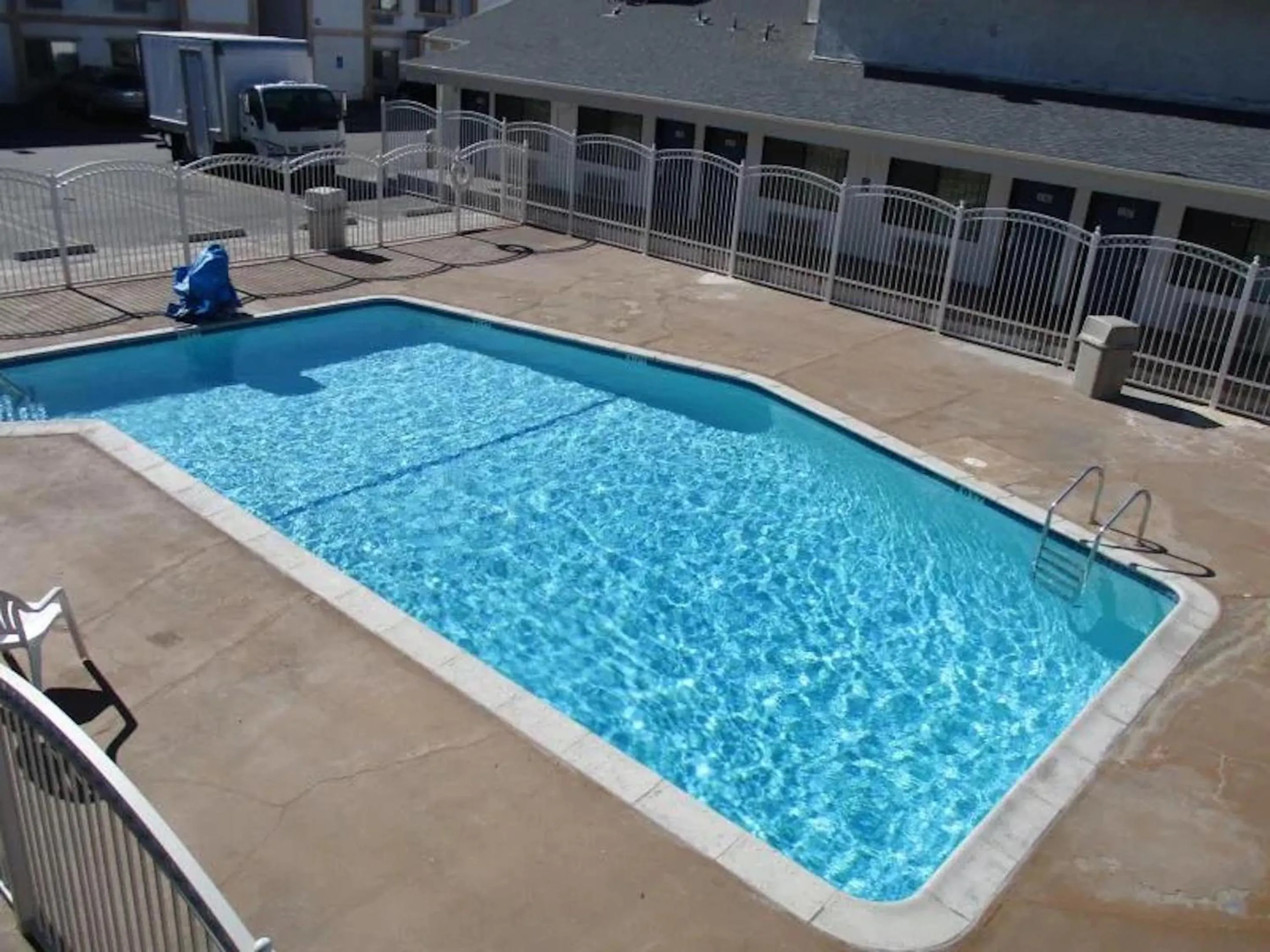 Swimming pool in Motel 6-Canoga Park, CA