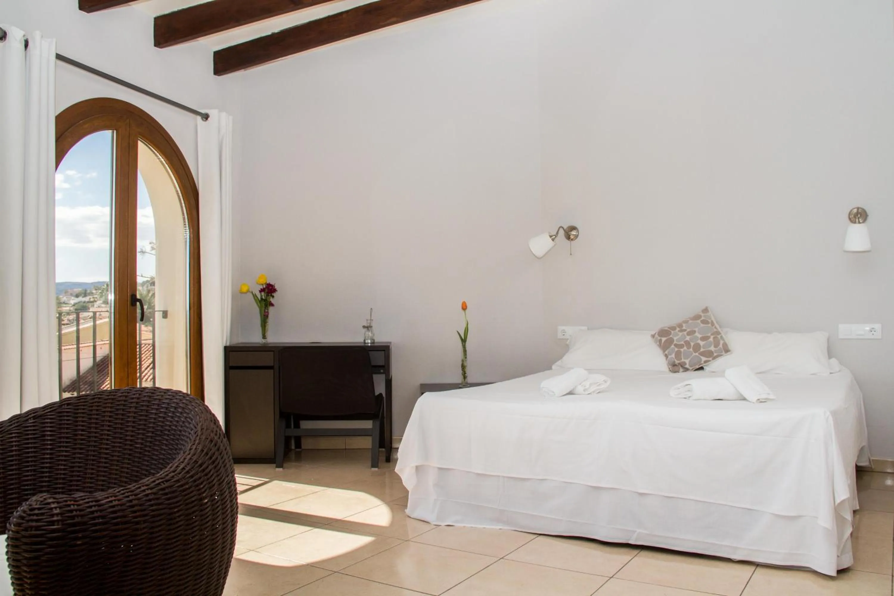 Bed in Hostal Gran Sol