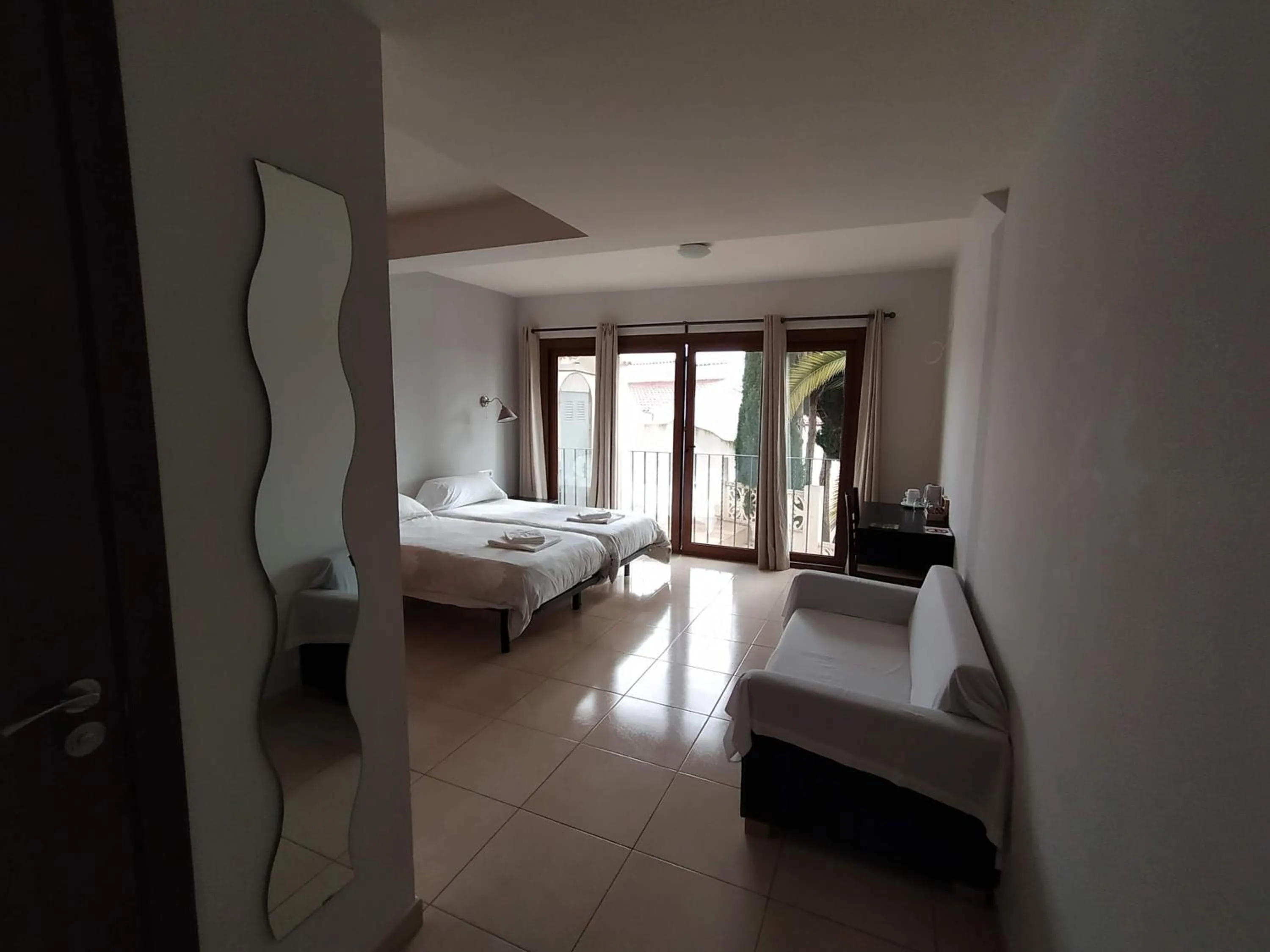 Bed in Hostal Gran Sol