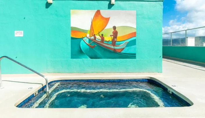 Hot Tub in Pacific Monarch