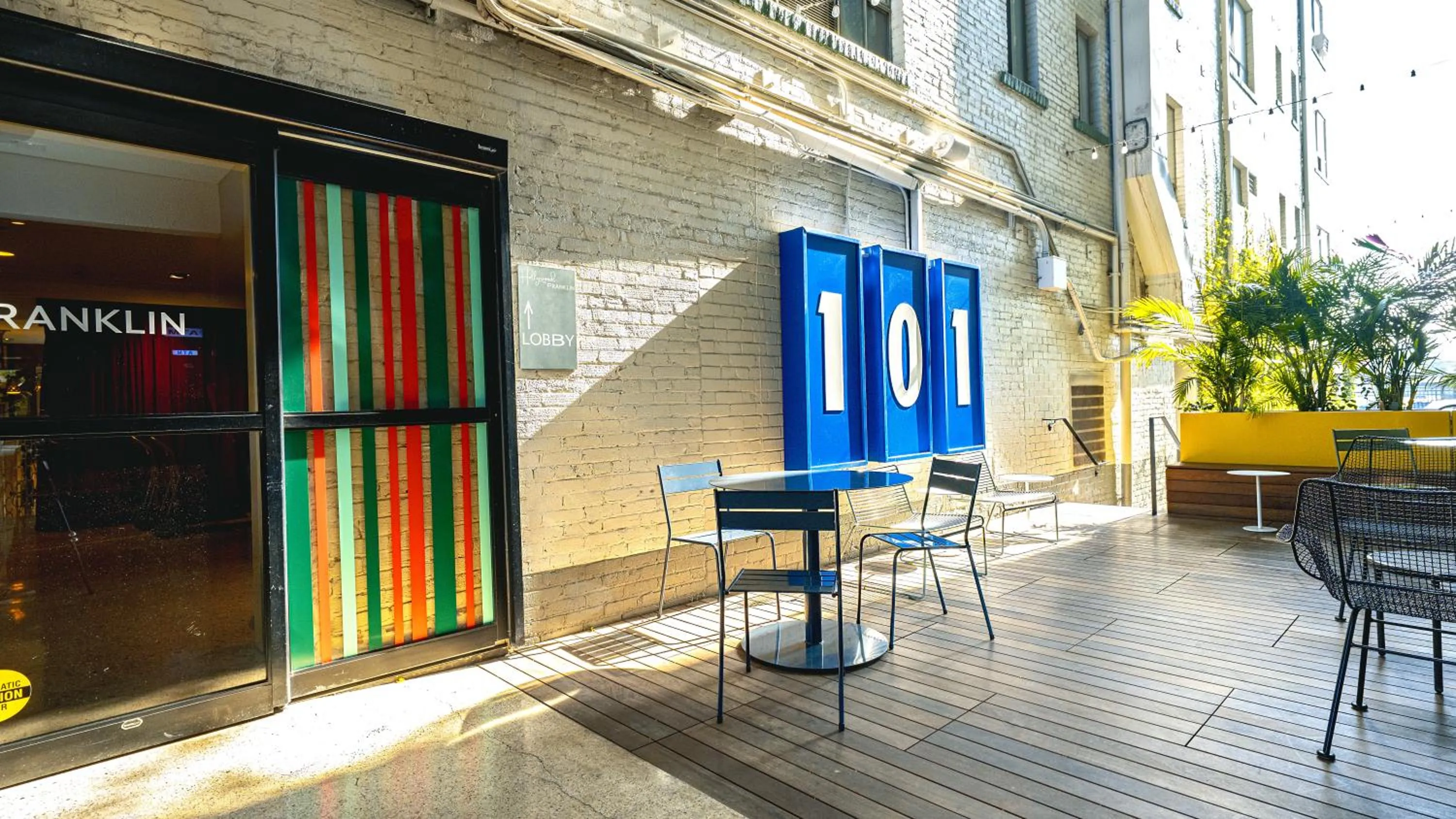 Property building in The Hollywood Franklin Hotel near Universal Studios