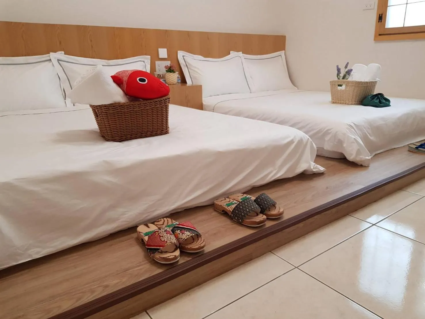 Bed in 梨幸日和 Good Days in Liko