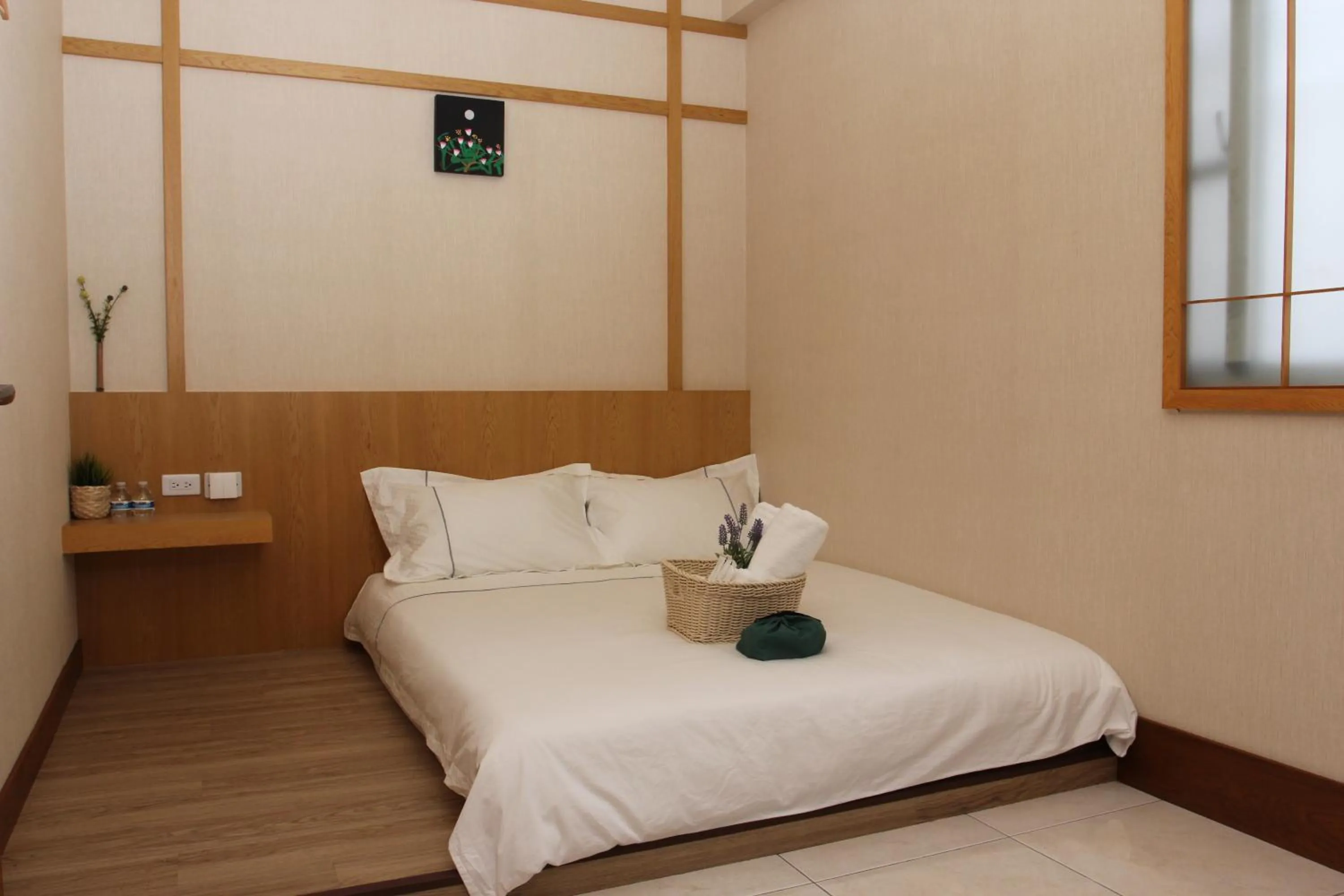 Bed in 梨幸日和 Good Days in Liko