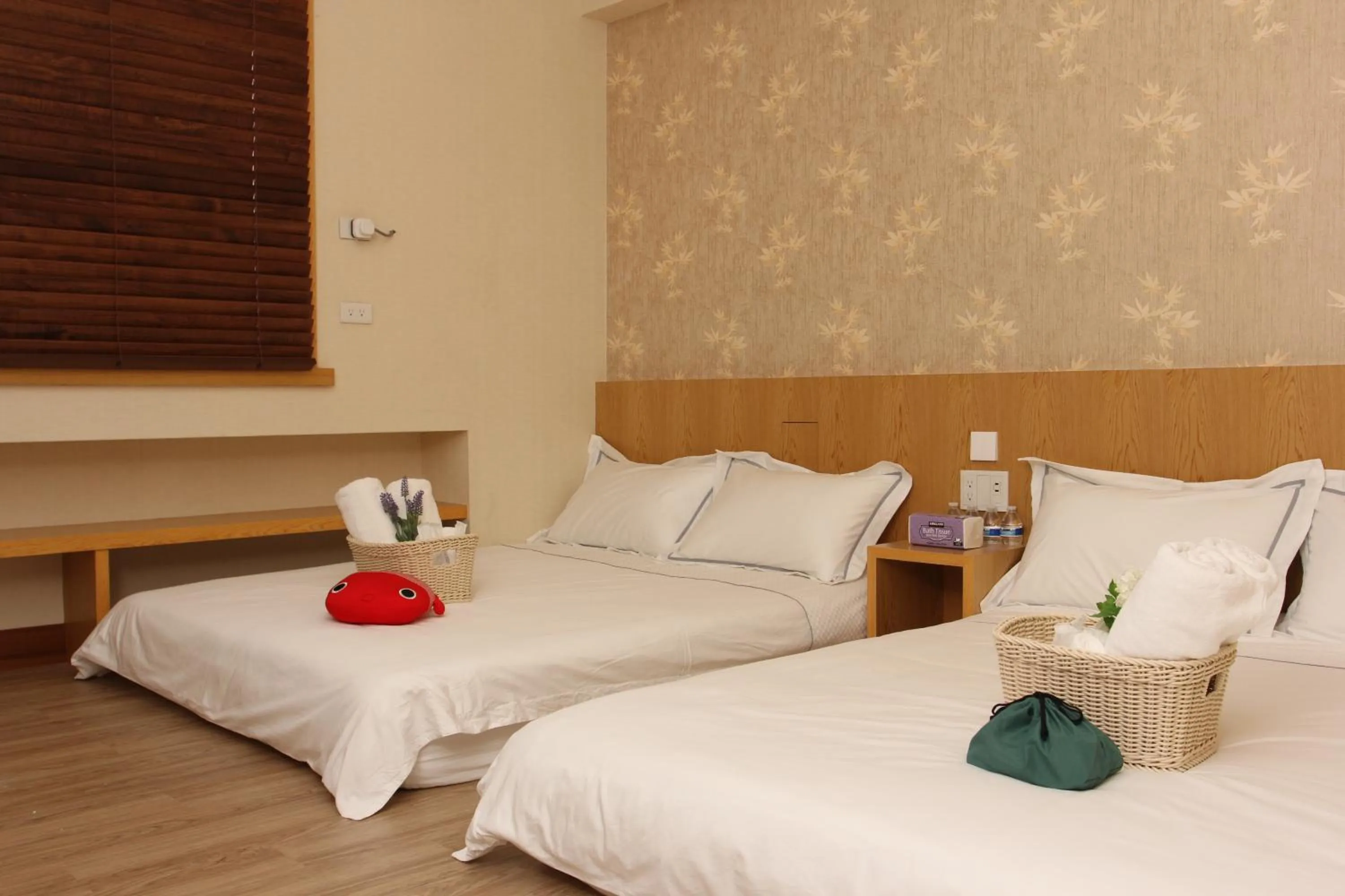 Bed in 梨幸日和 Good Days in Liko