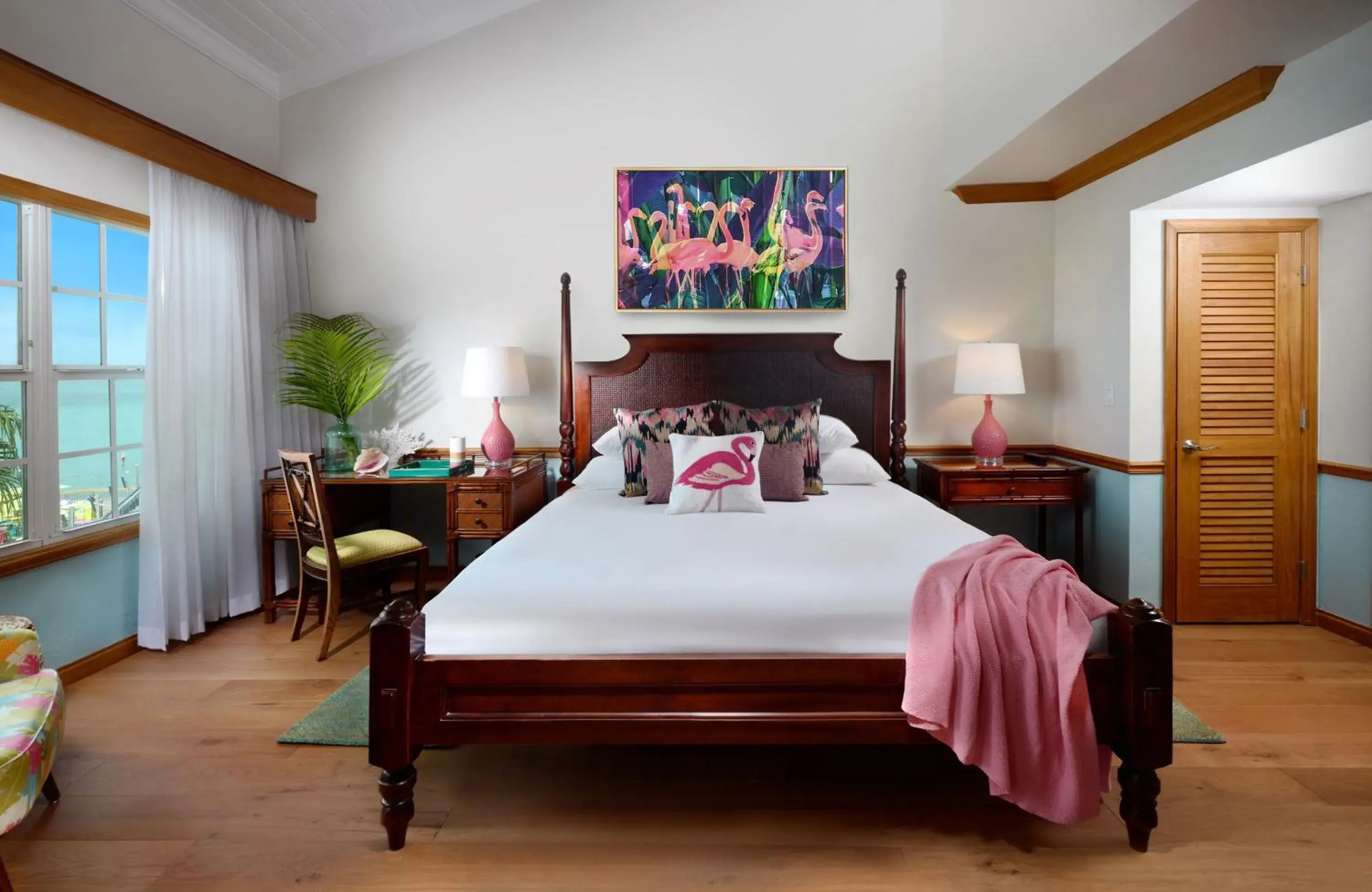 Bed in Ocean Key Resort & Spa, a Noble House Resort Bed in Ocean Key Resort & Spa, a Noble House Resort