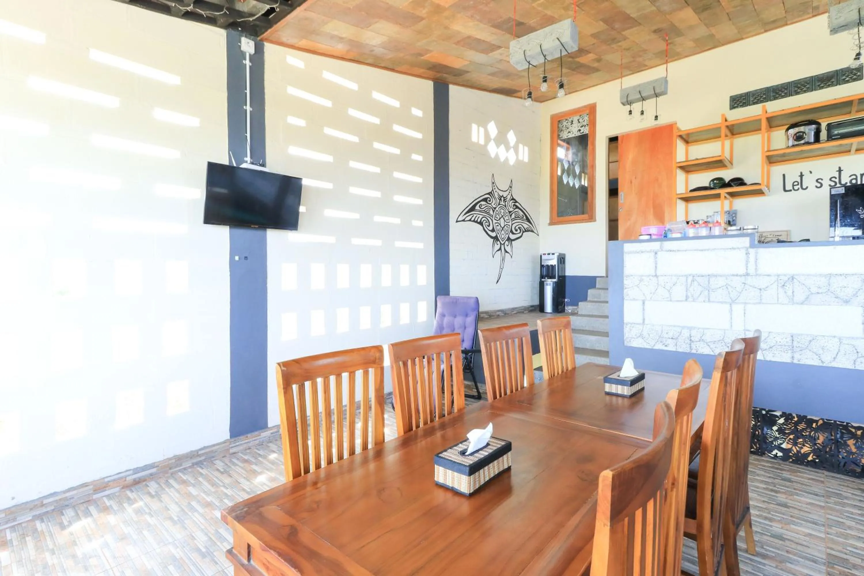 Breakfast in Hostel Bukit Sangcure