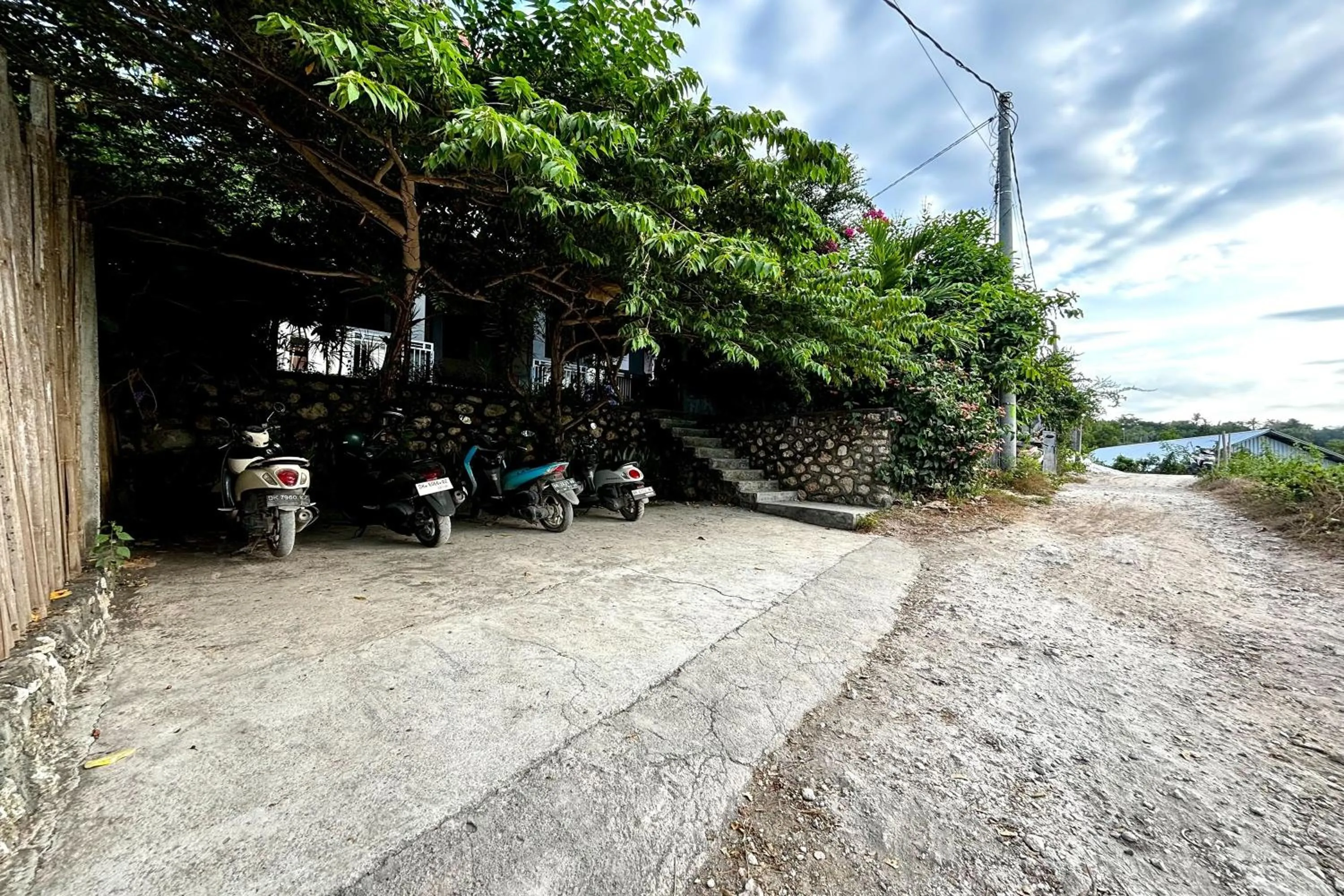 Parking in Hostel Bukit Sangcure