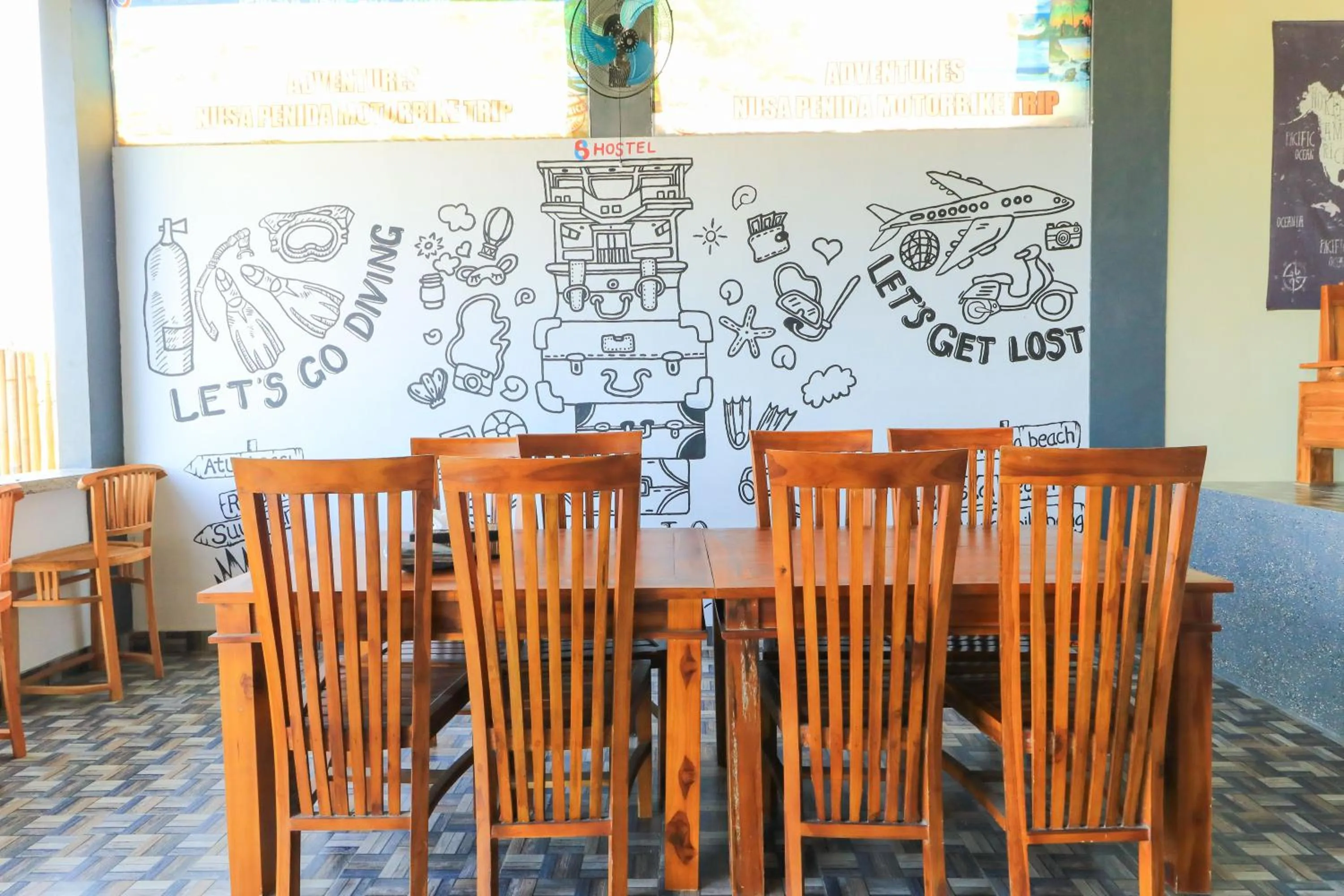 Lobby or reception in Hostel Bukit Sangcure