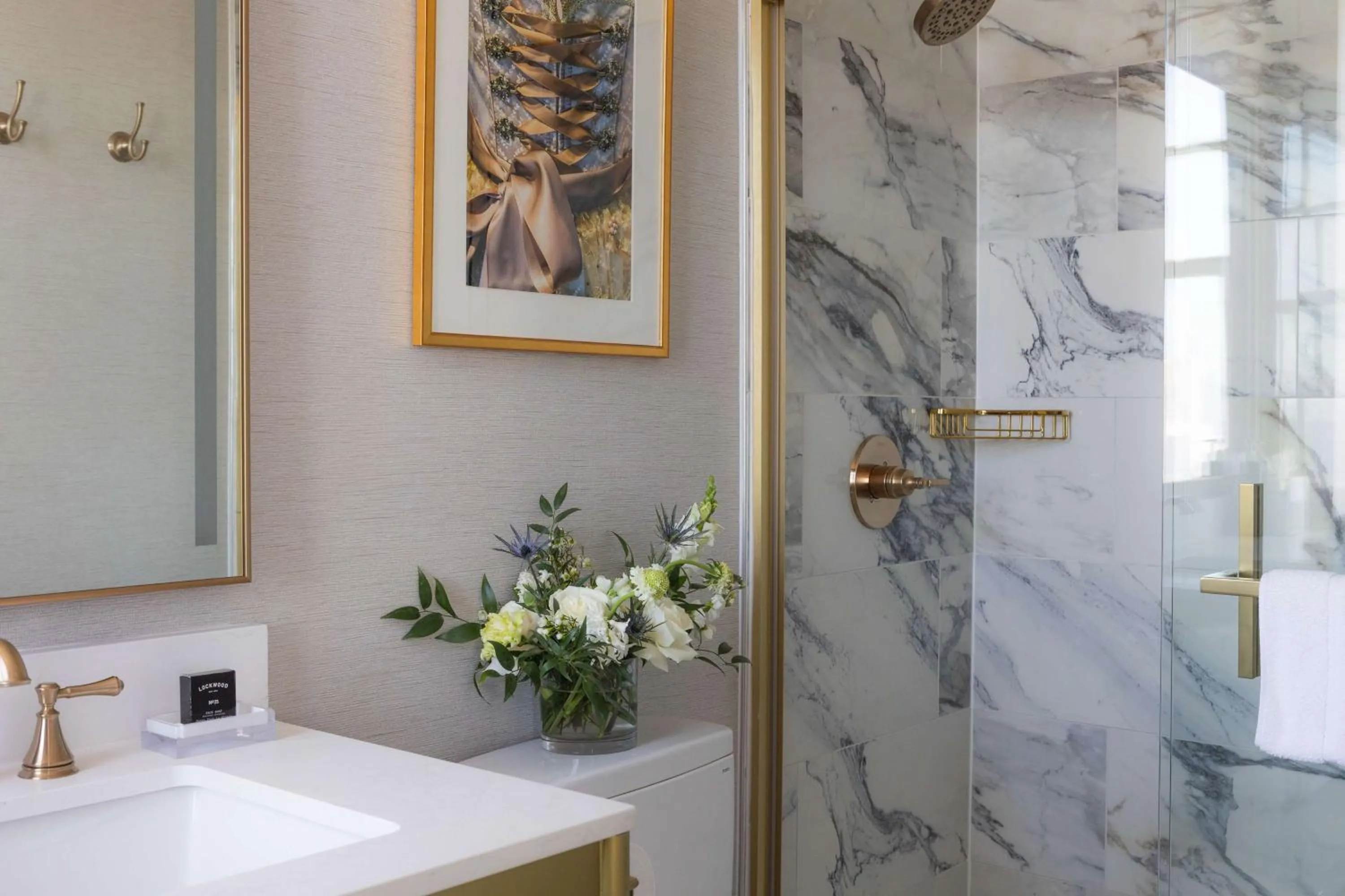 Bathroom in Admiral Fell Inn Baltimore Harbor, Ascend Hotel Collection