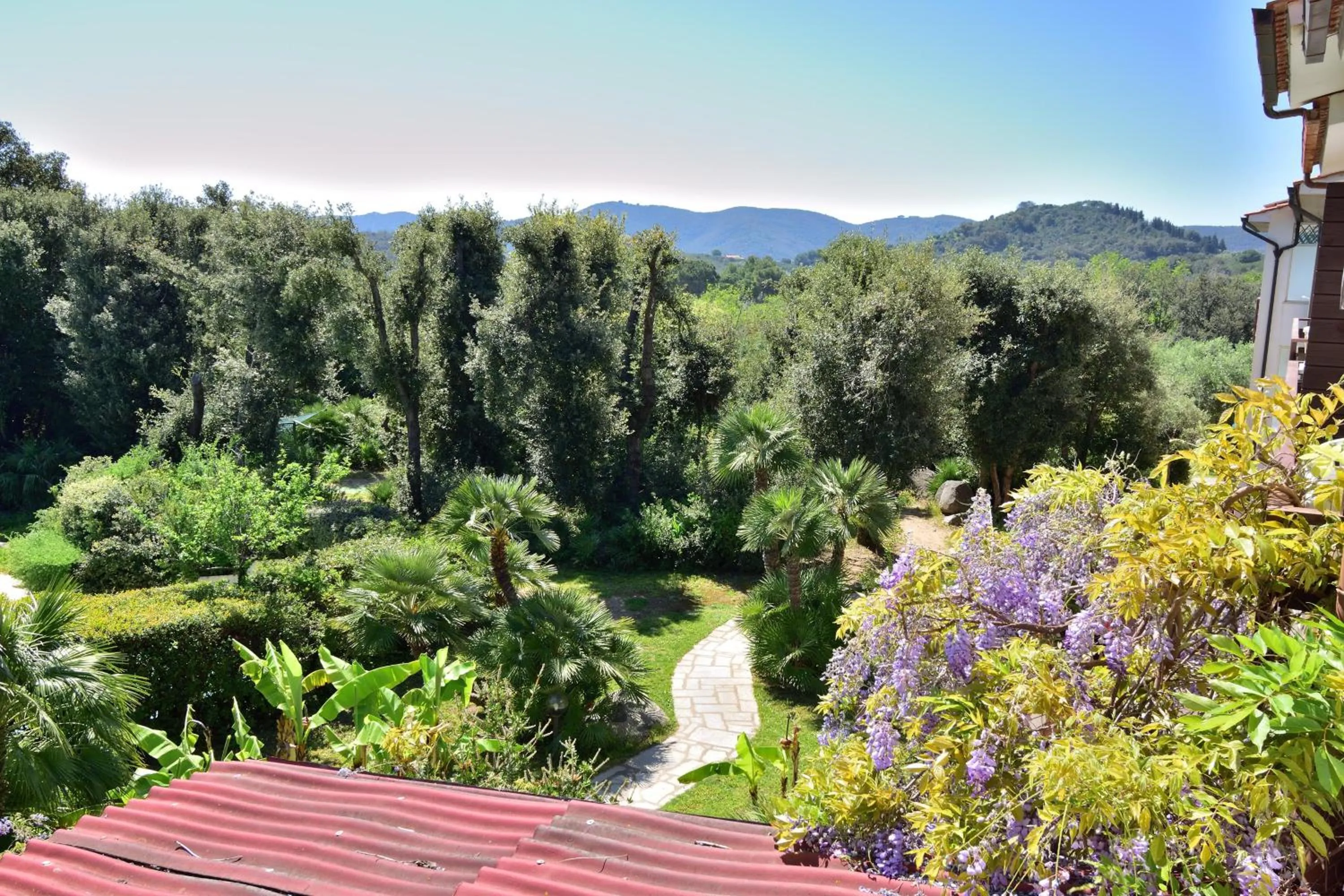 Garden view in Eden Park Hotel