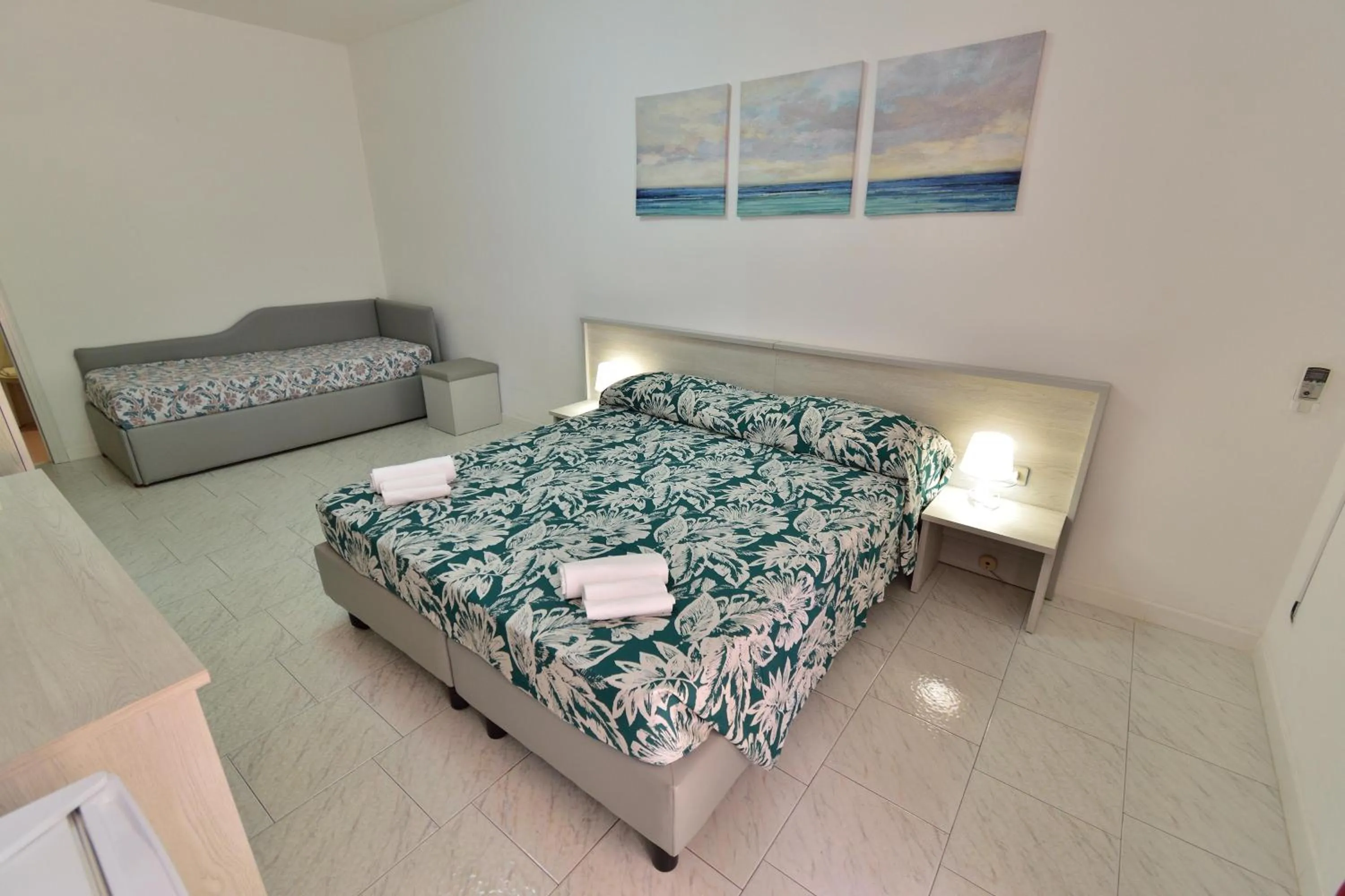 Bed in Eden Park Hotel