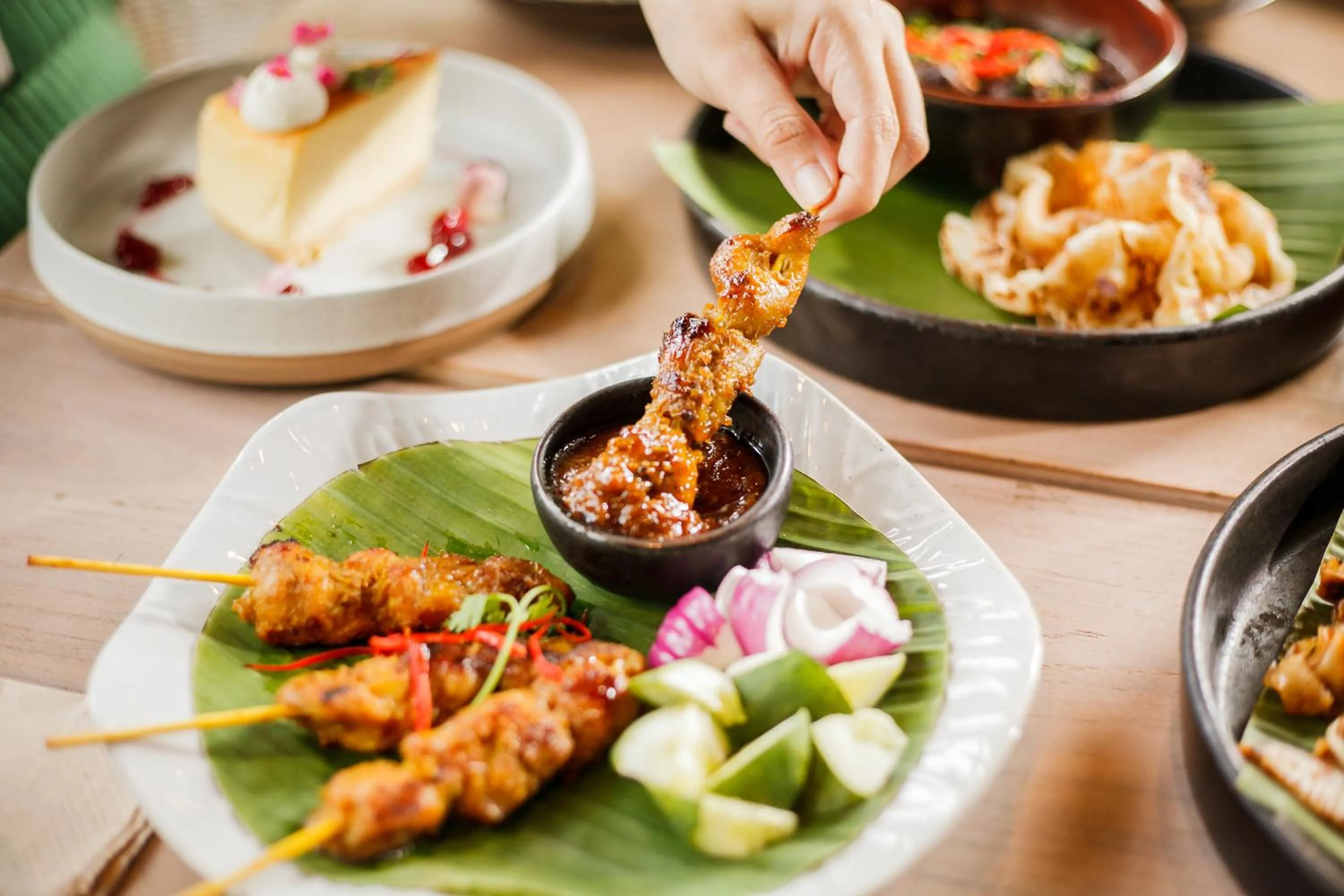 Food close-up in Spice House