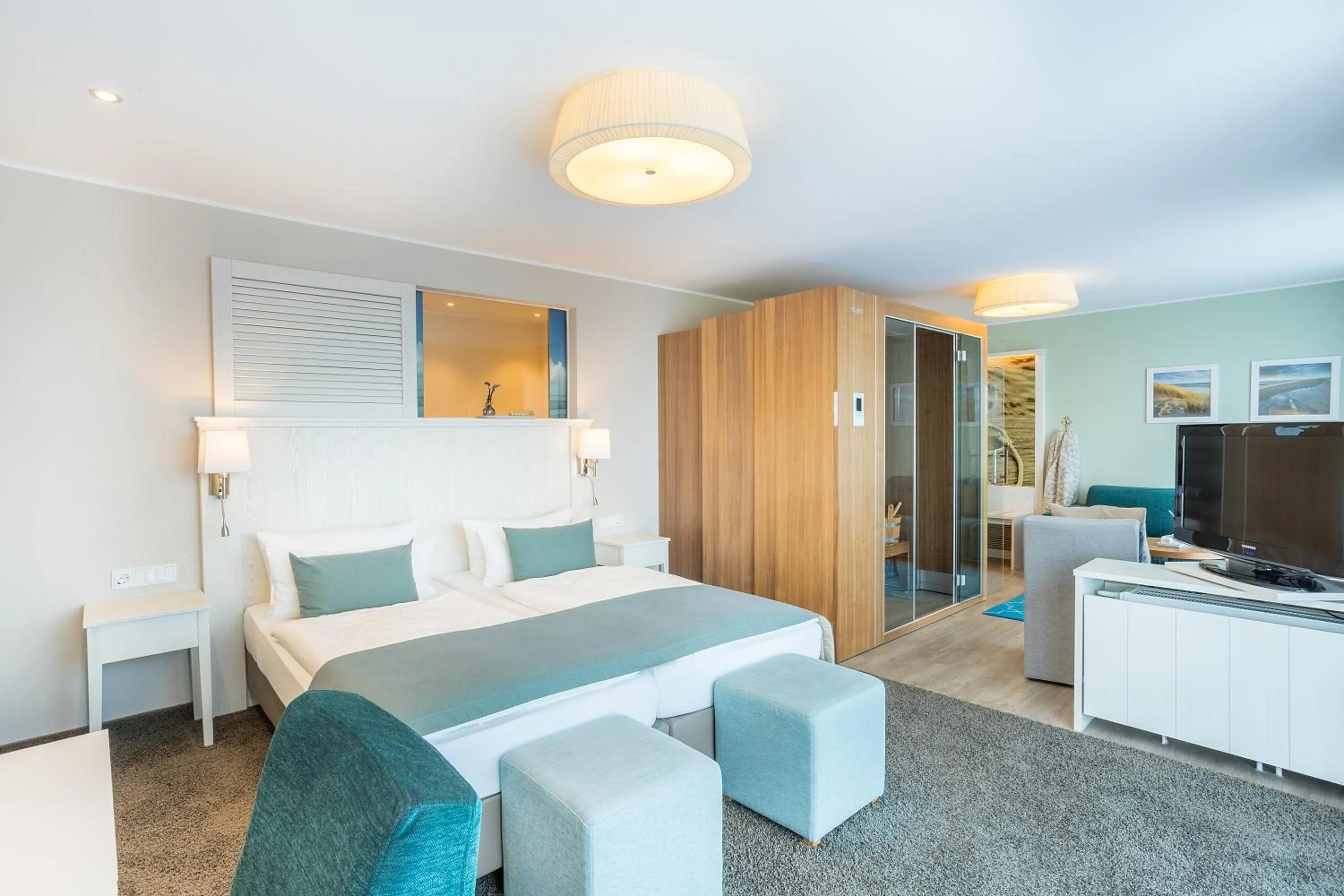 Photo of the whole room, Bed in Hotel Regina Maris