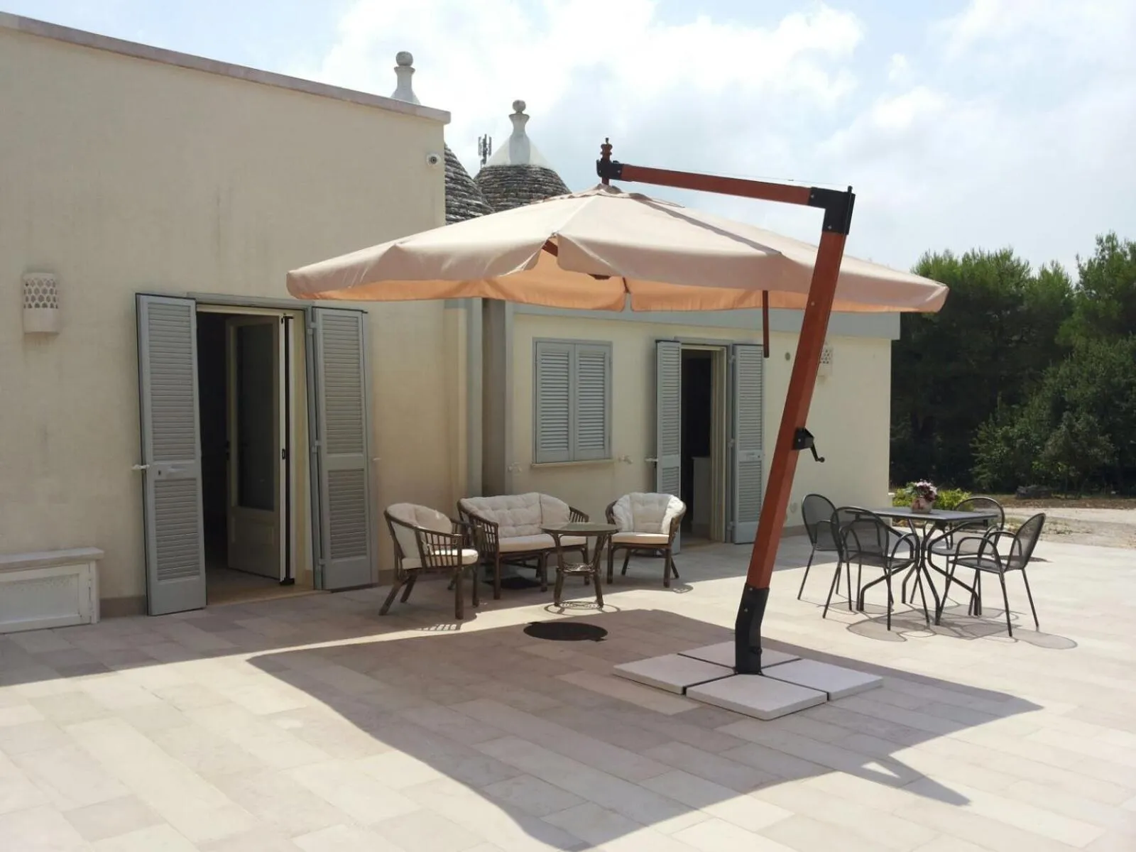 Patio in Villa Rosato