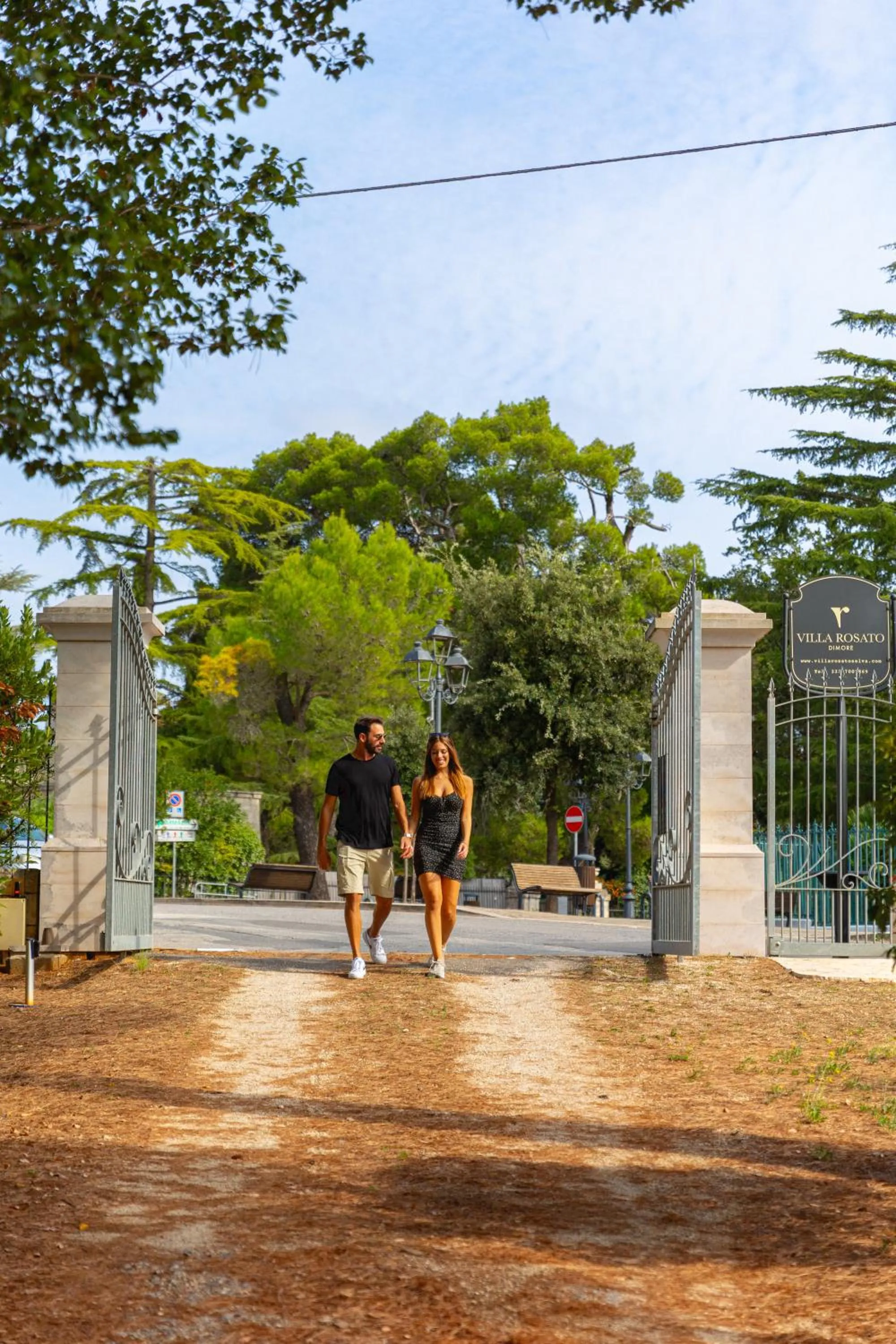 Facade/entrance in Villa Rosato