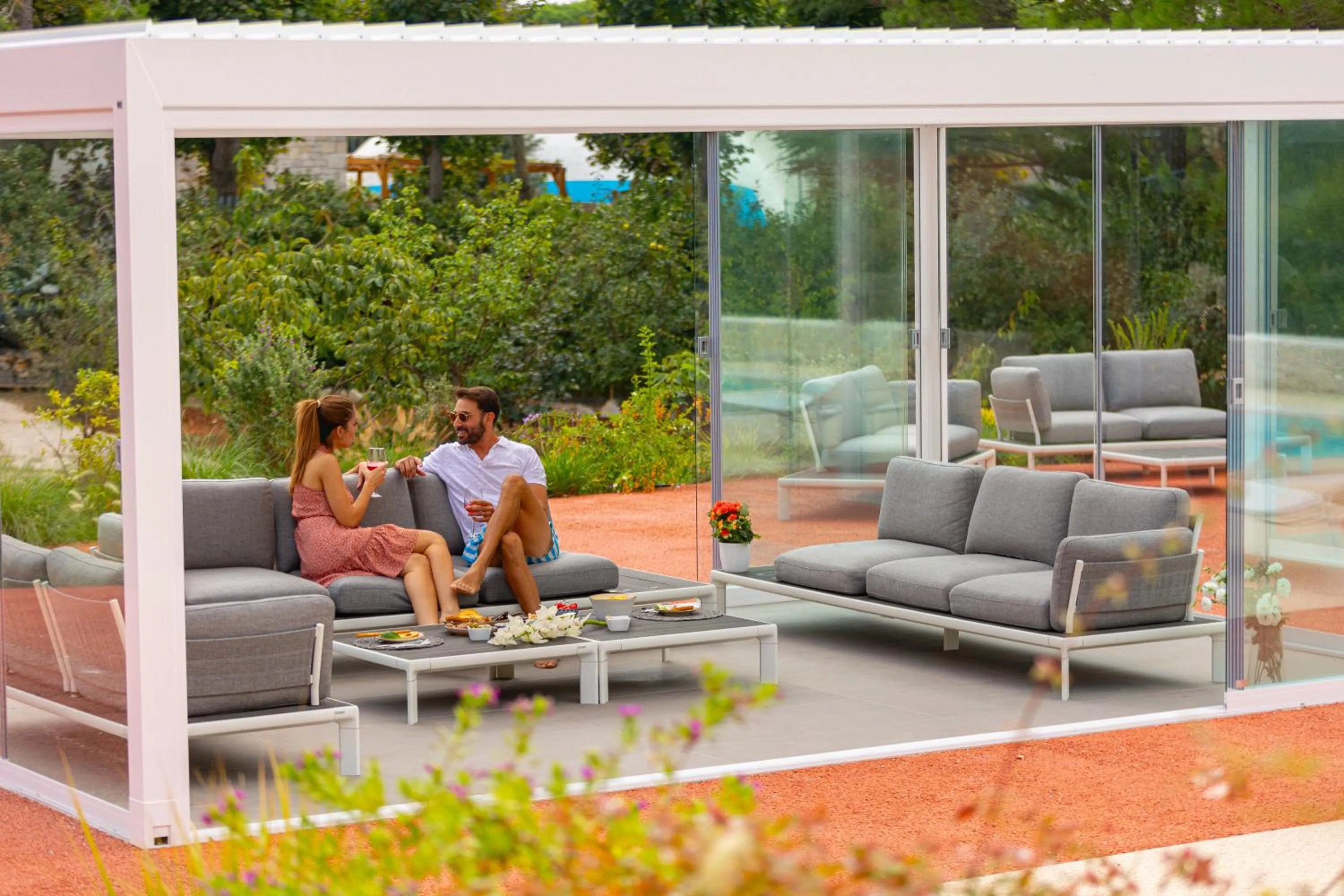 Swimming pool in Villa Rosato
