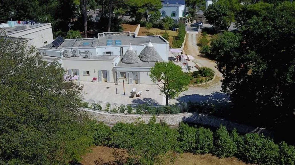 Bird's eye view in Villa Rosato