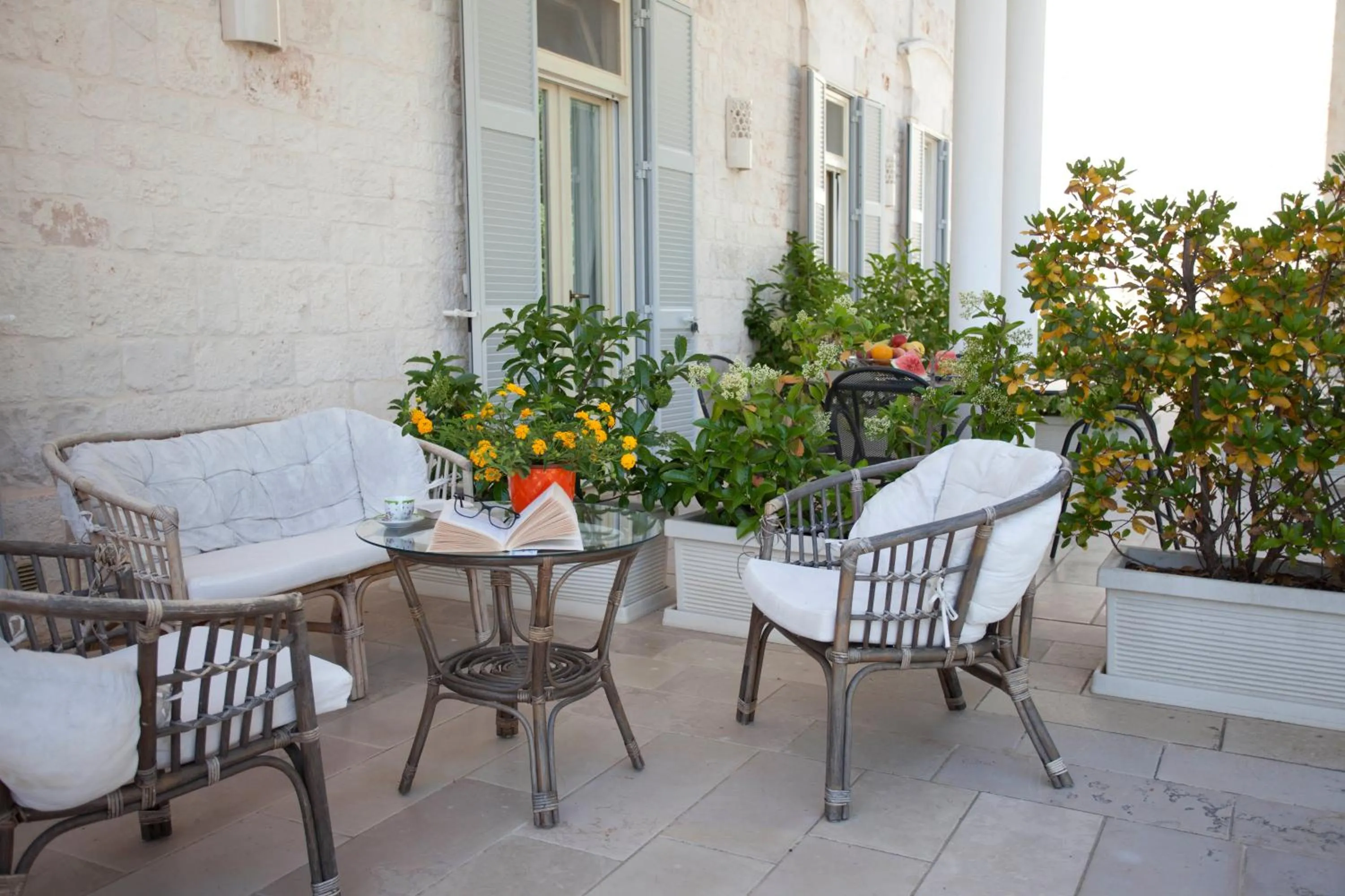Patio in Villa Rosato