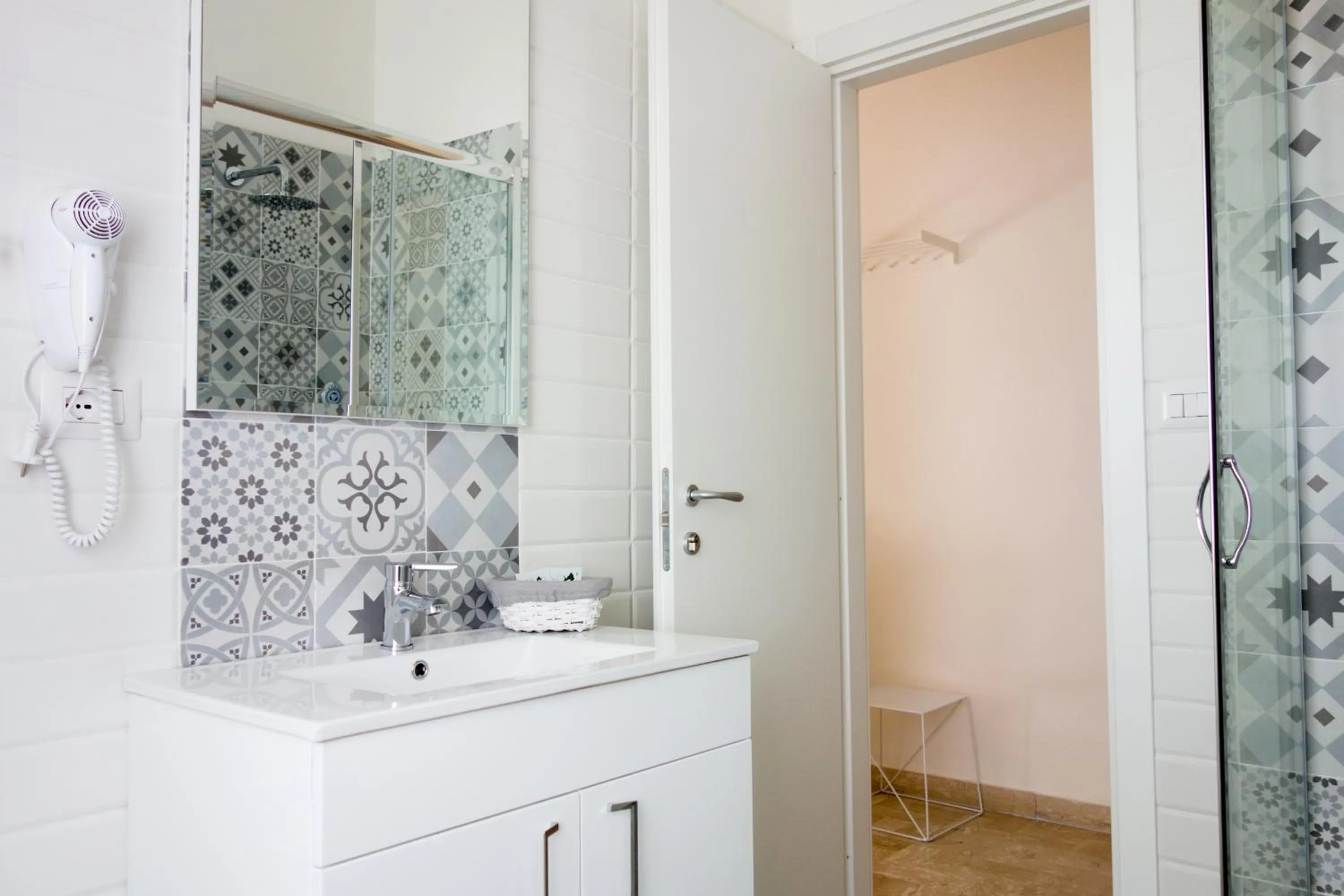 Bathroom in Minturnae Hotel