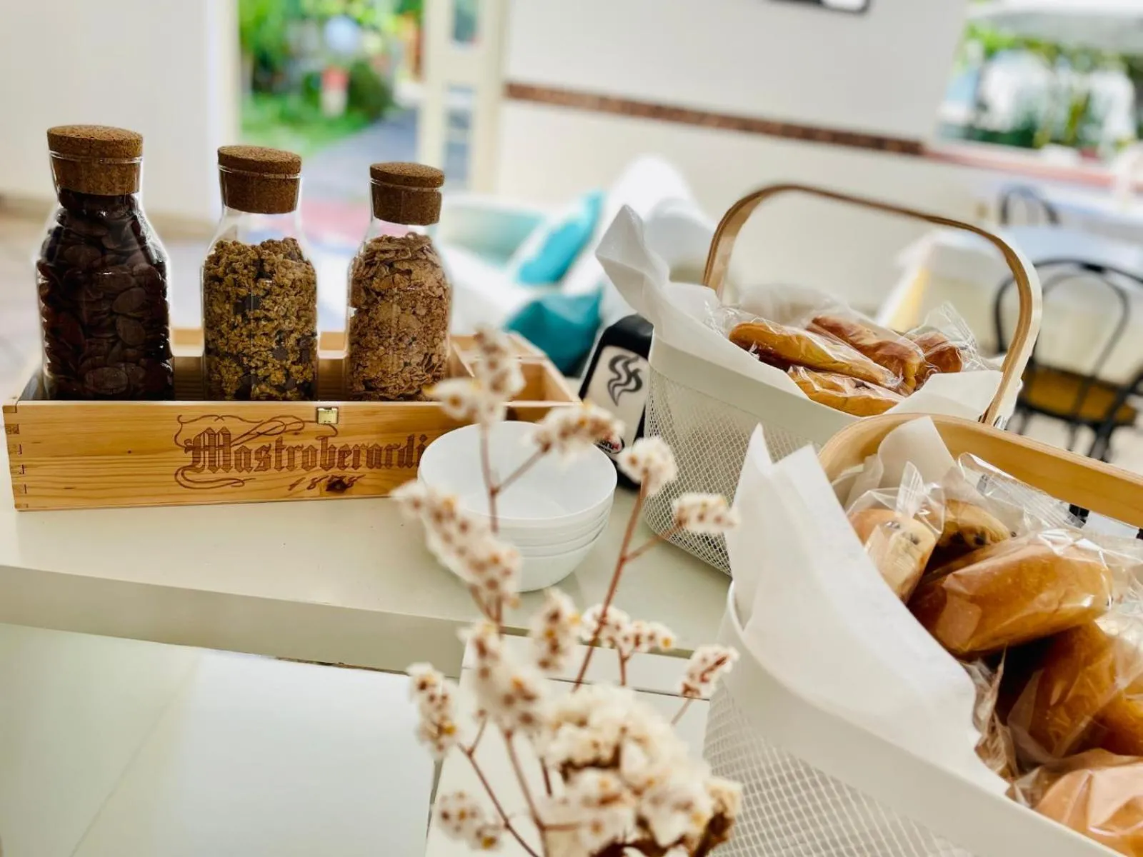 Food and drinks in Minturnae Hotel