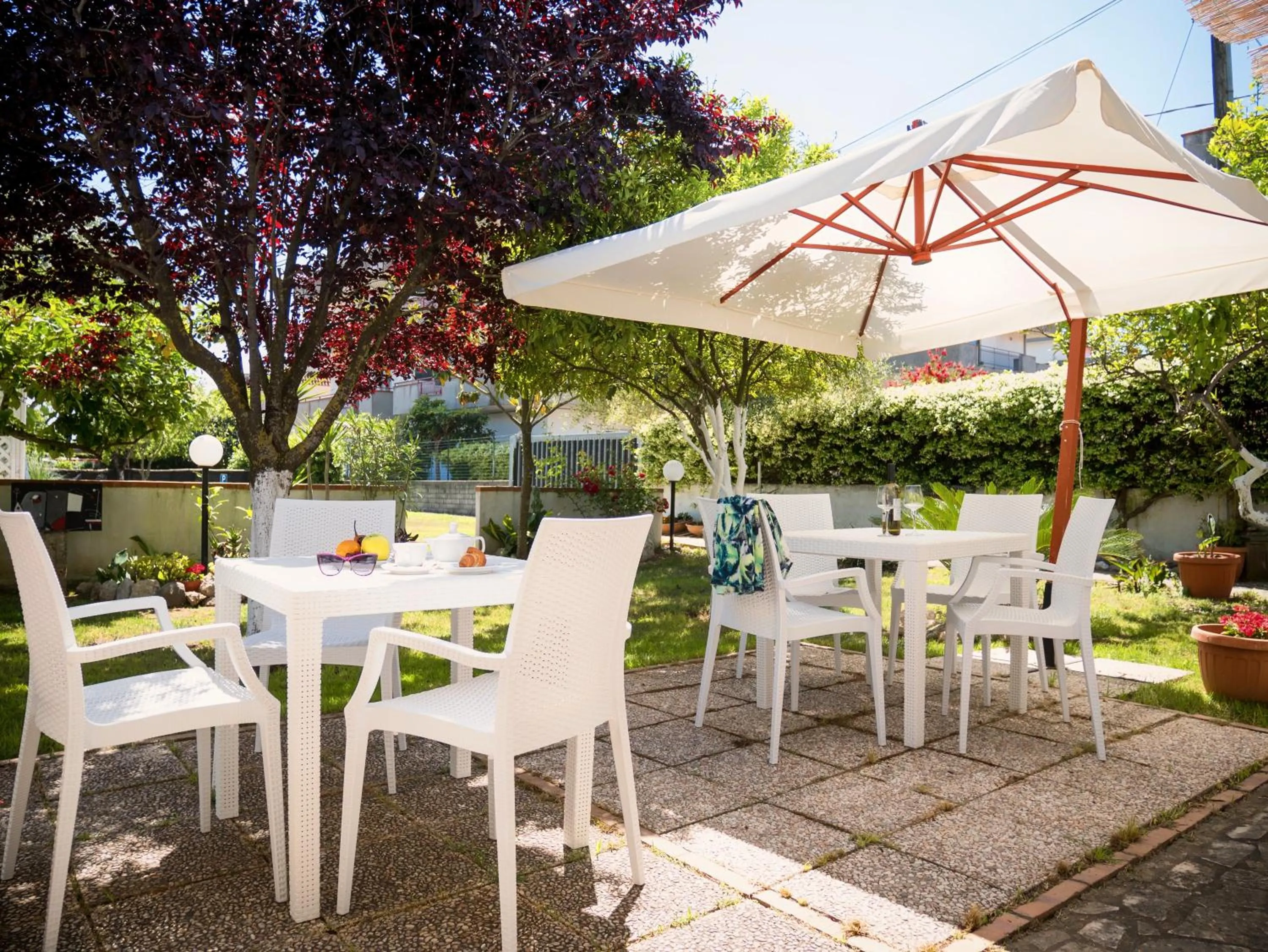 Patio in Minturnae Hotel