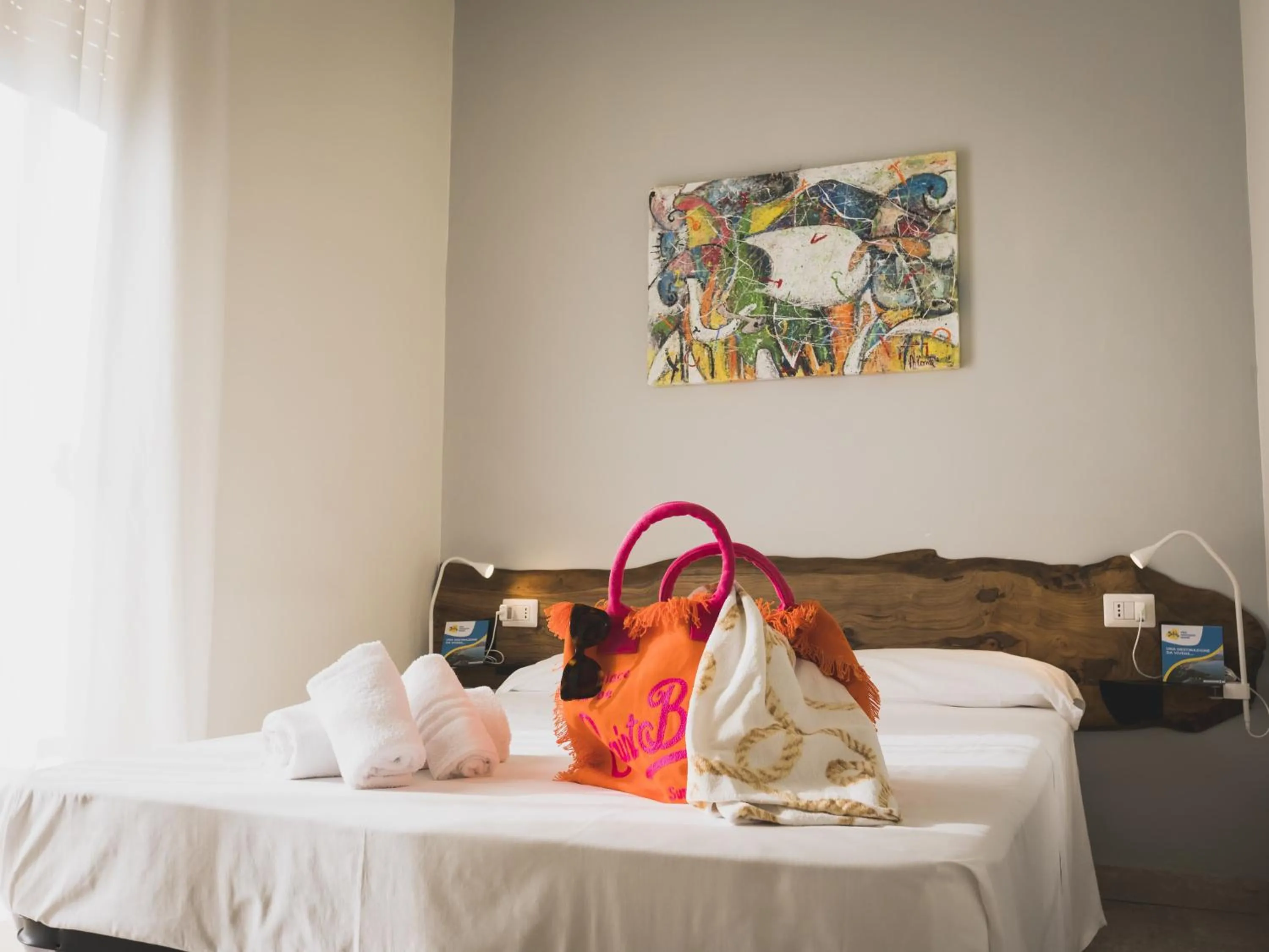 Bedroom, Bed in Minturnae Hotel
