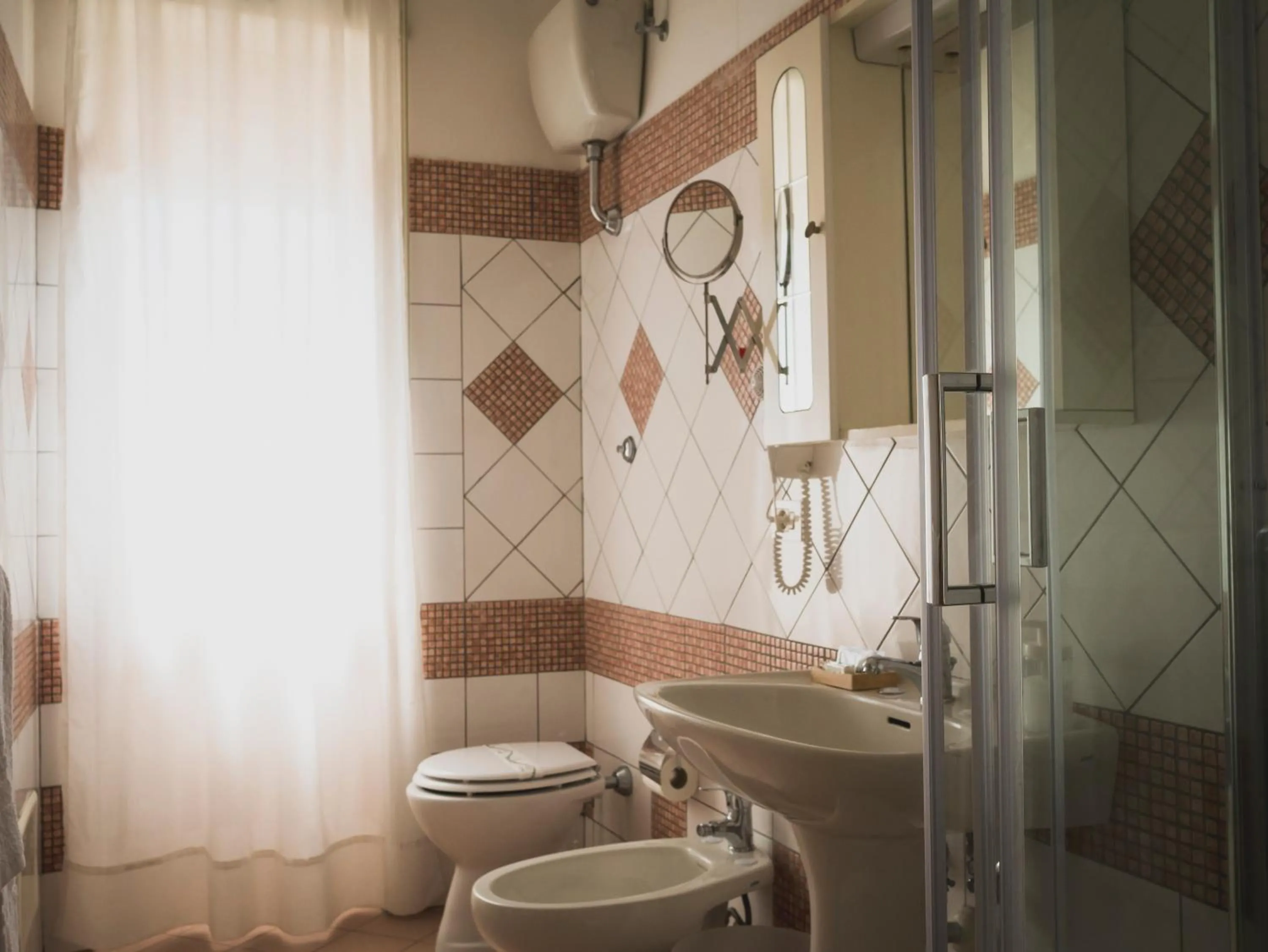 Bathroom in Minturnae Hotel